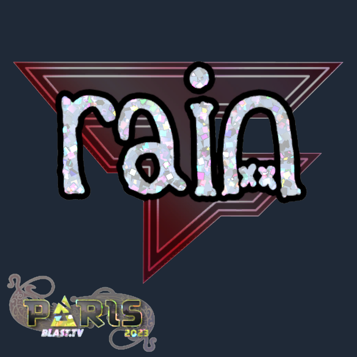 Sticker | rain (Glitter) | Paris 2023 Screenshot