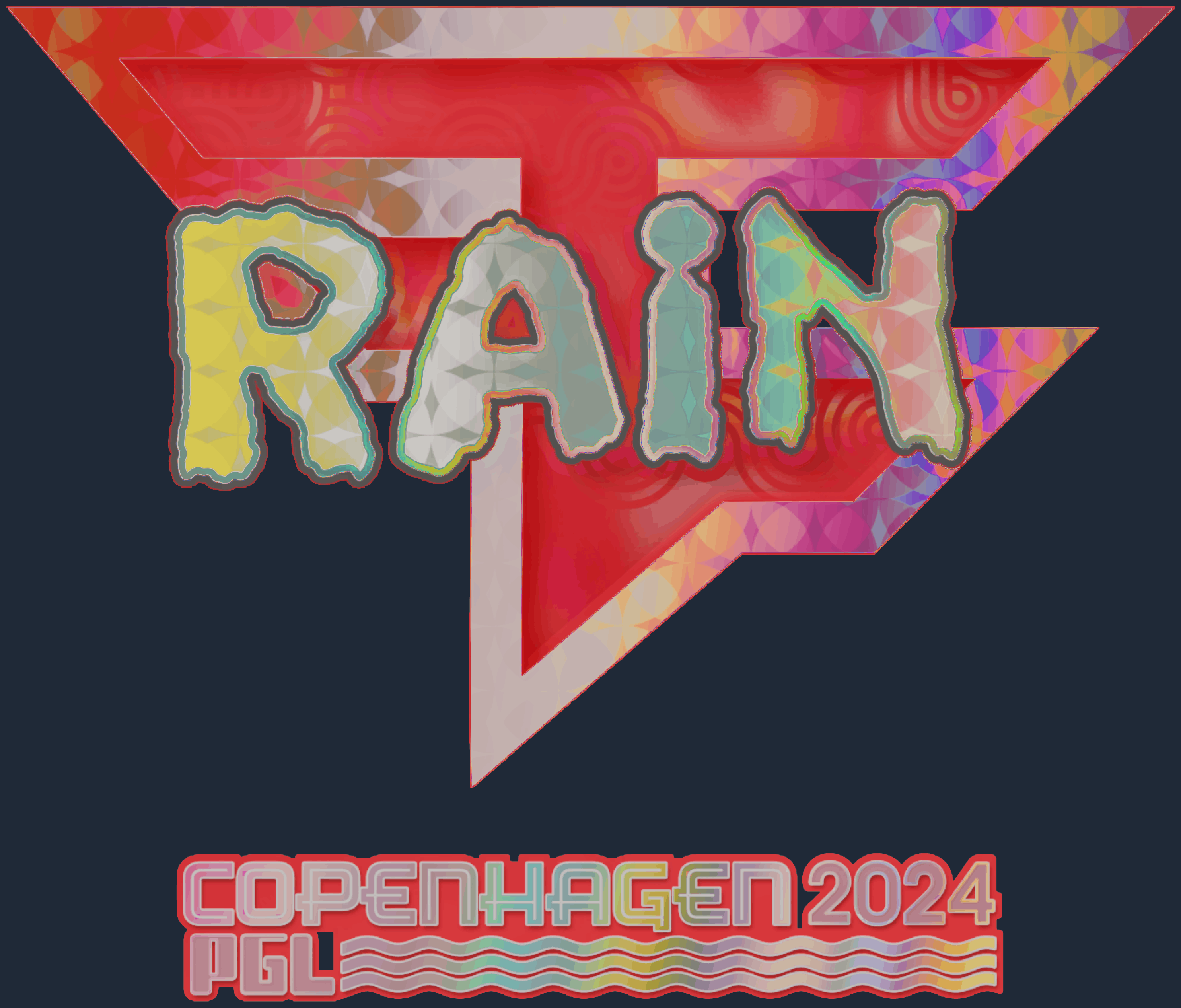 Sticker | rain (Holo) | Copenhagen 2024 Screenshot