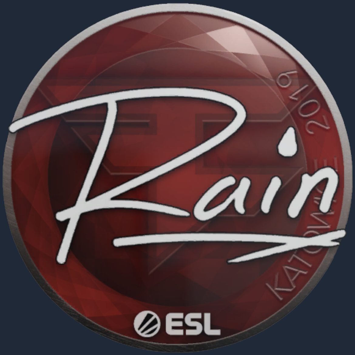 Sticker | rain | Katowice 2019 Screenshot