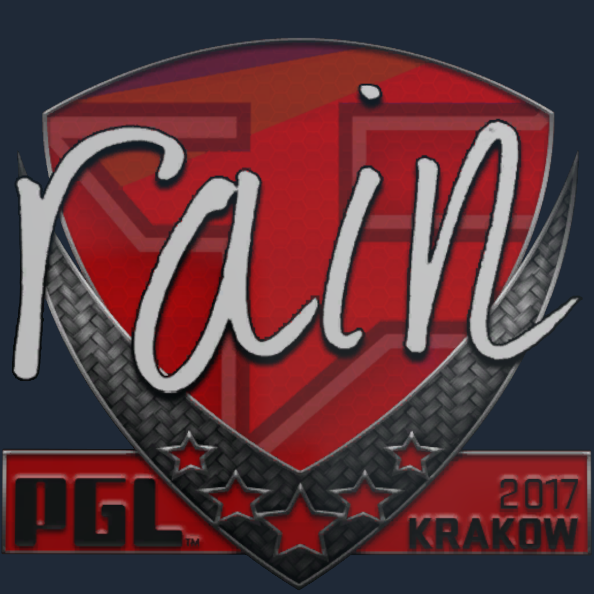 Sticker | rain | Krakow 2017 Screenshot