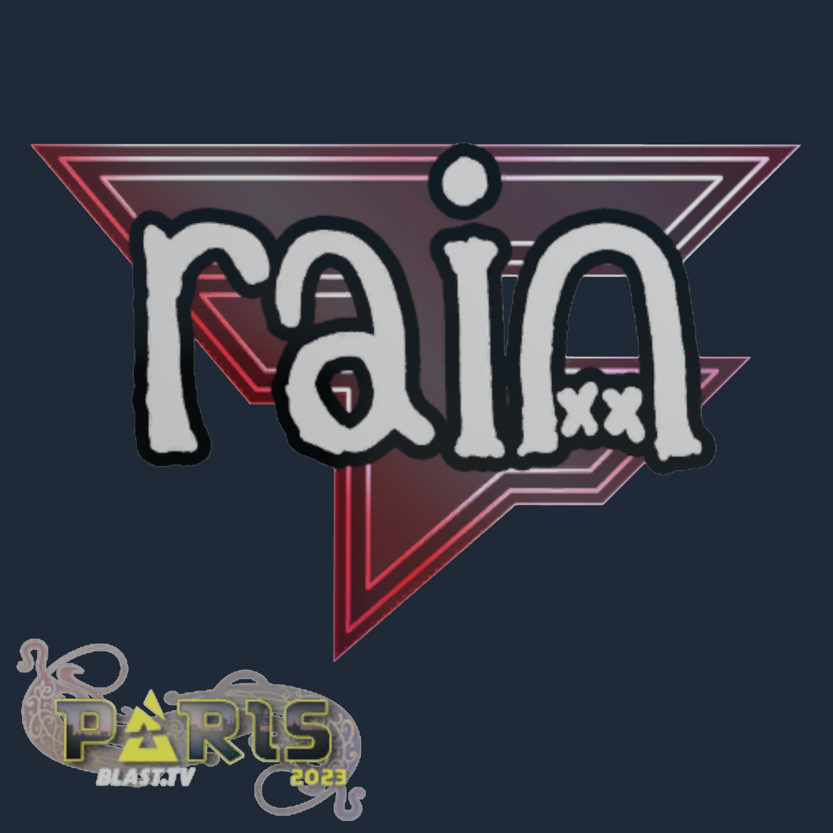 Sticker | rain | Paris 2023 Screenshot