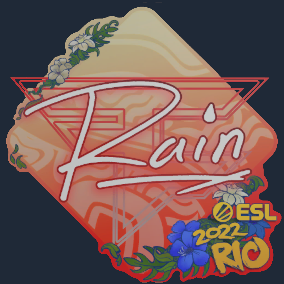 Sticker | rain | Rio 2022 Screenshot
