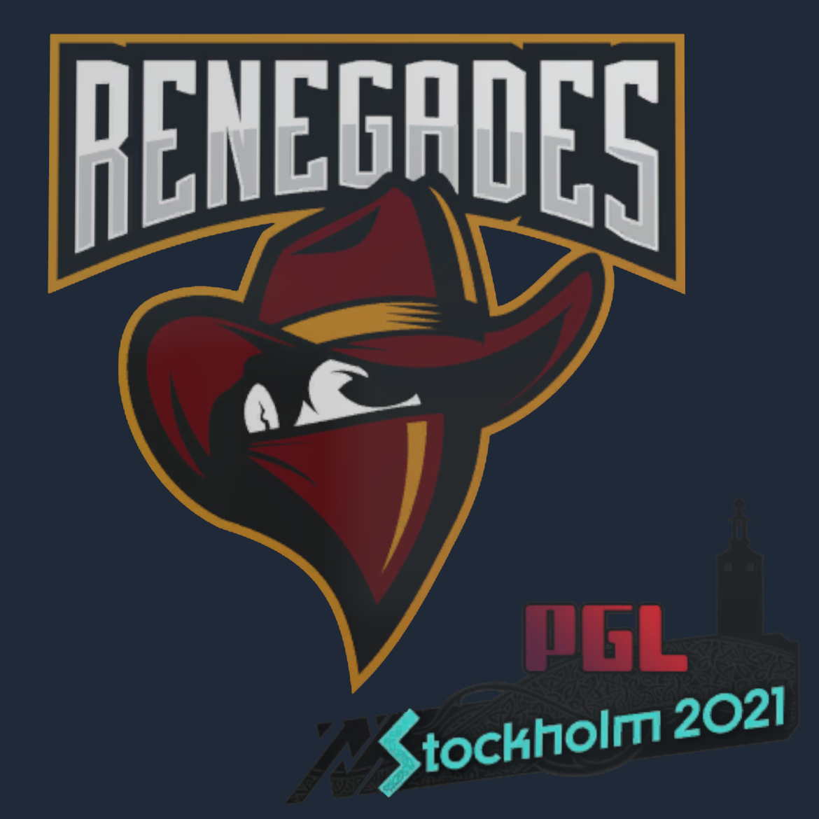 Sticker | Renegades | Stockholm 2021 Screenshot