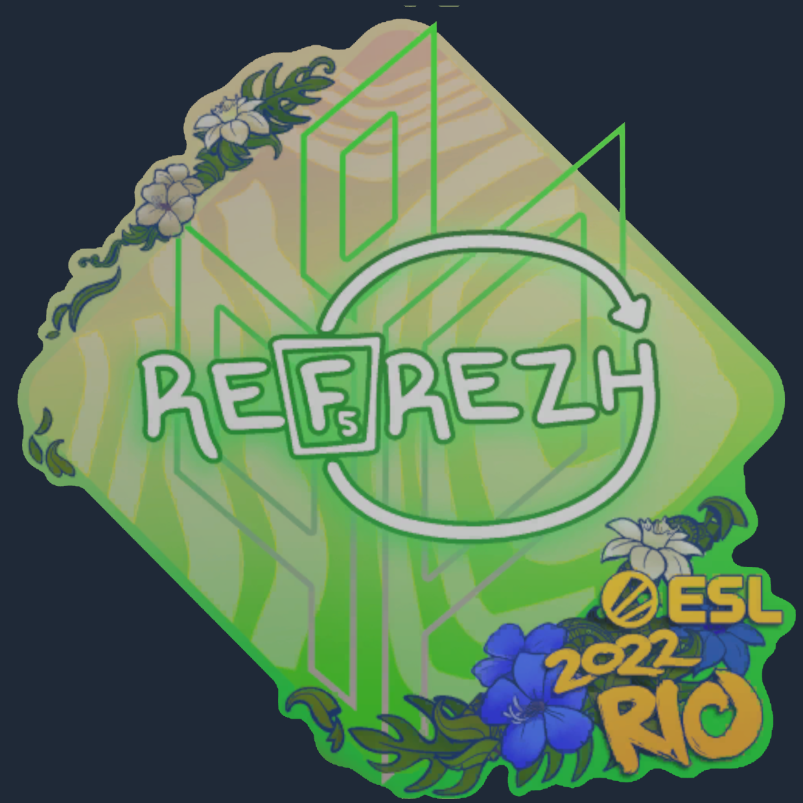 Sticker | refrezh | Rio 2022 Screenshot