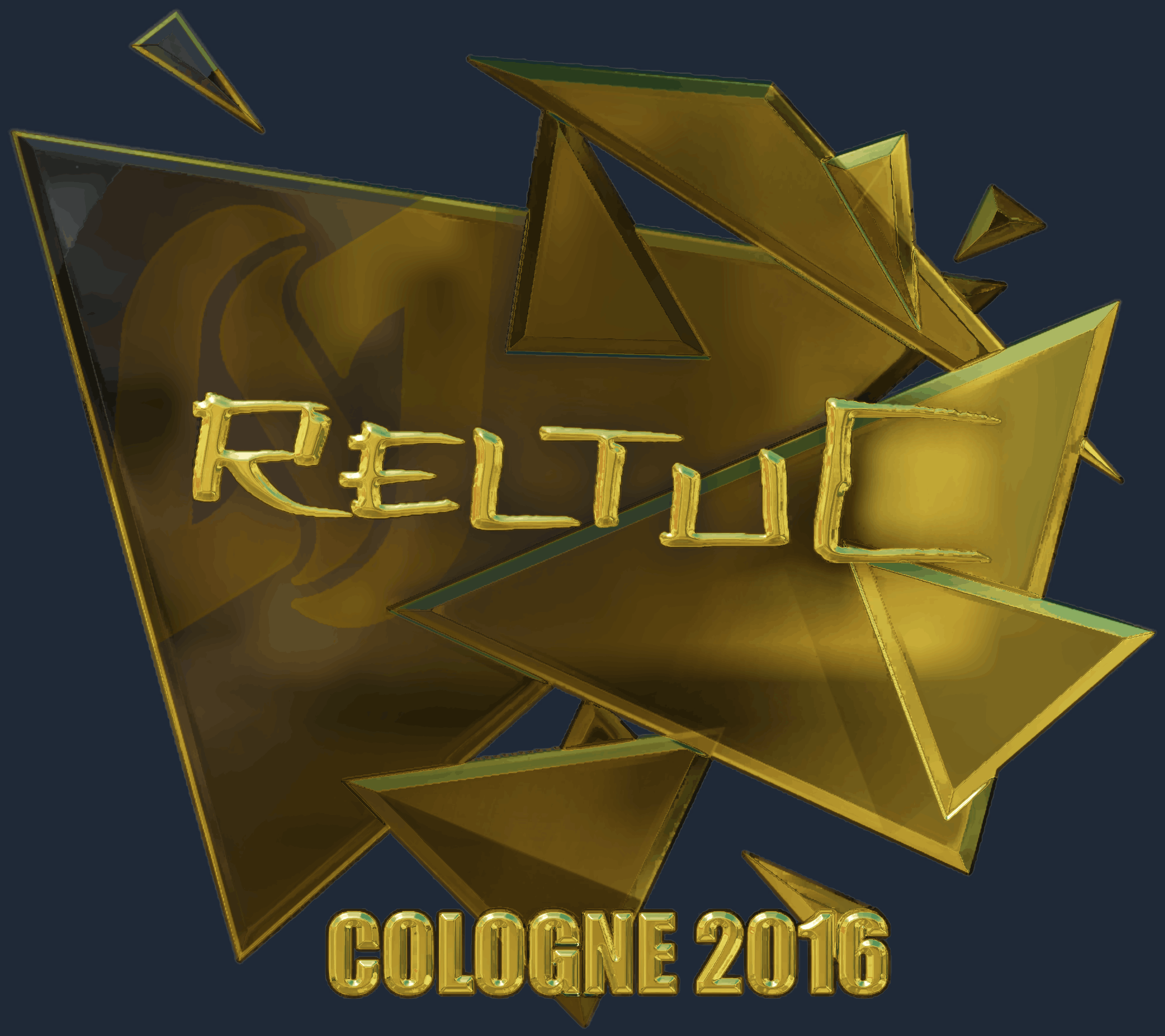 Sticker | reltuC (Gold) | Cologne 2016 Screenshot