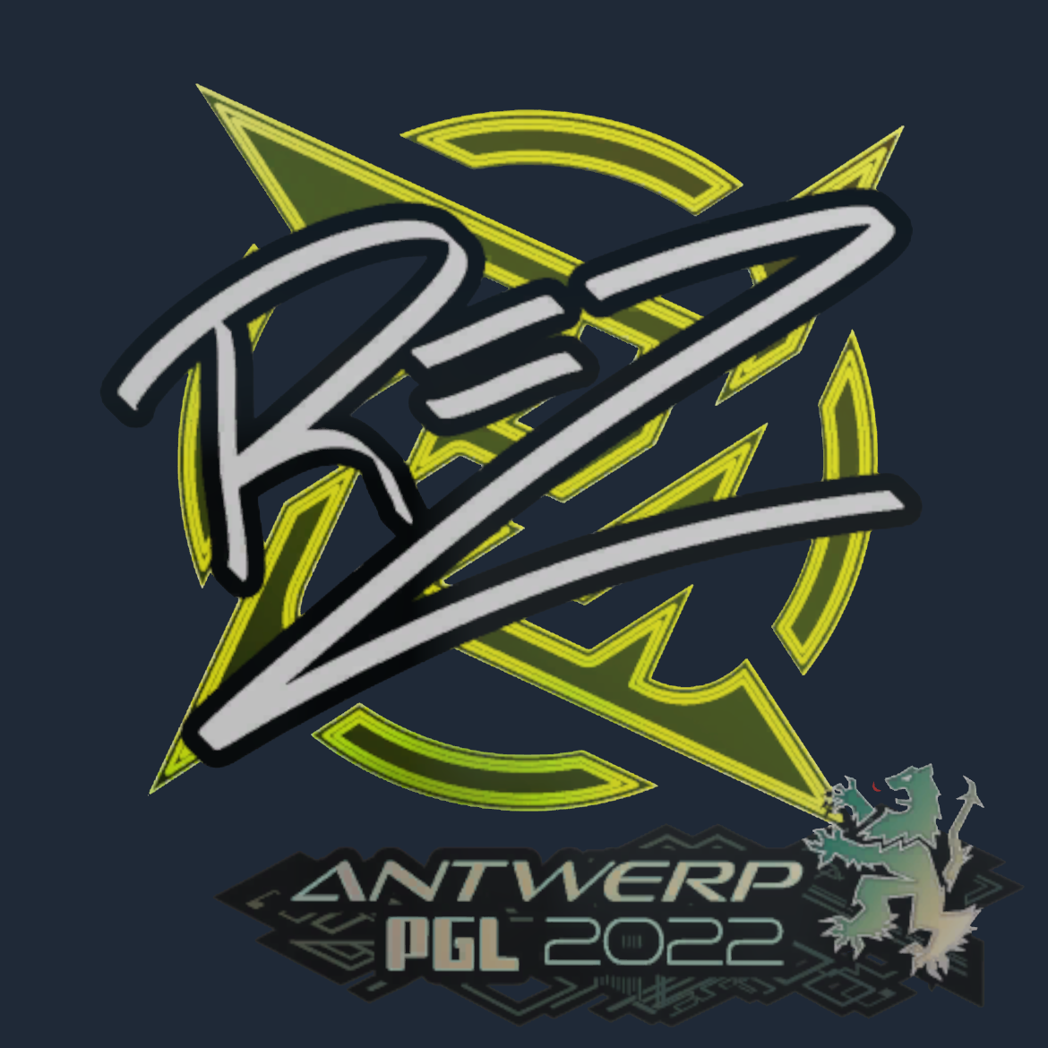 Sticker | REZ | Antwerp 2022 Screenshot