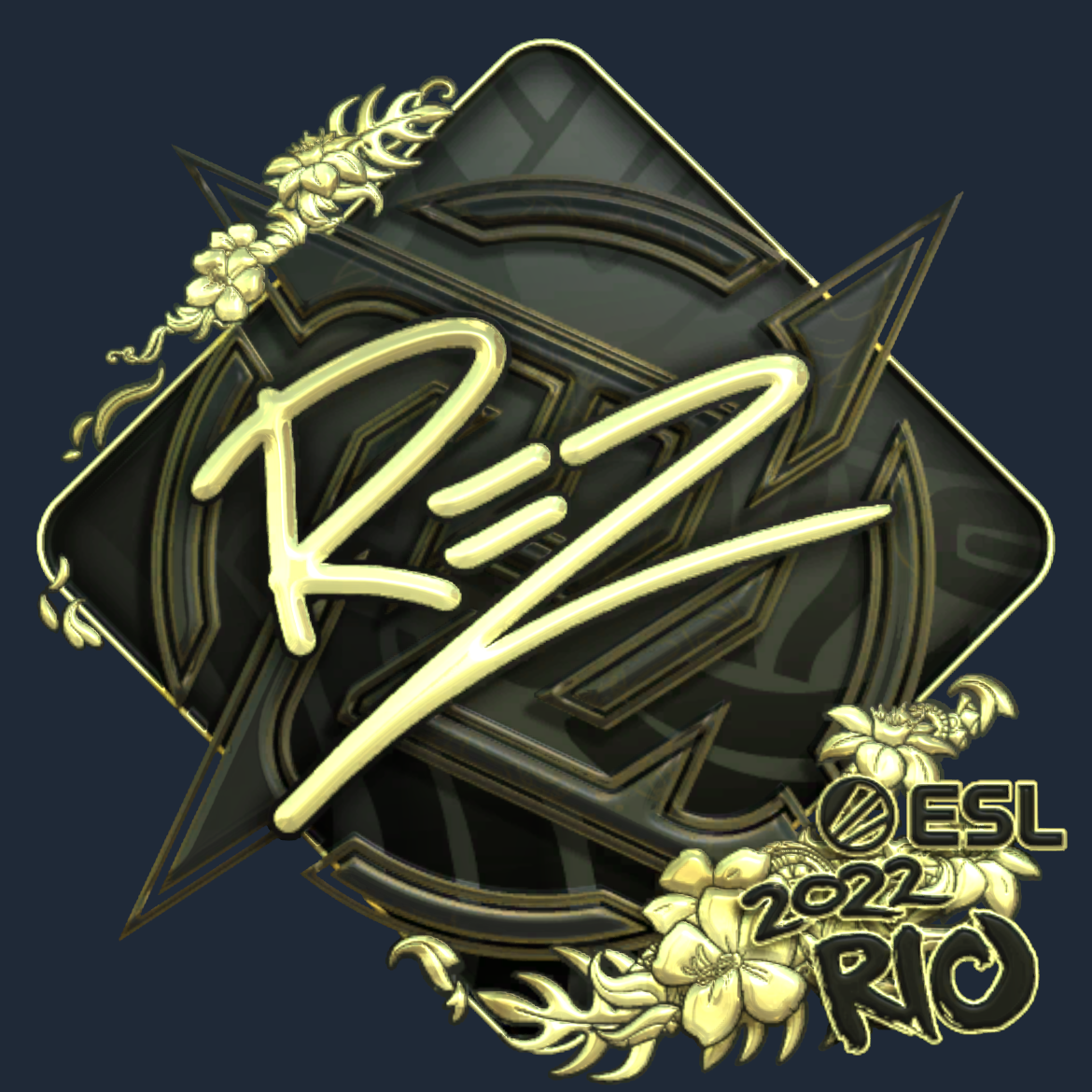 Sticker | REZ (Gold) | Rio 2022 Screenshot