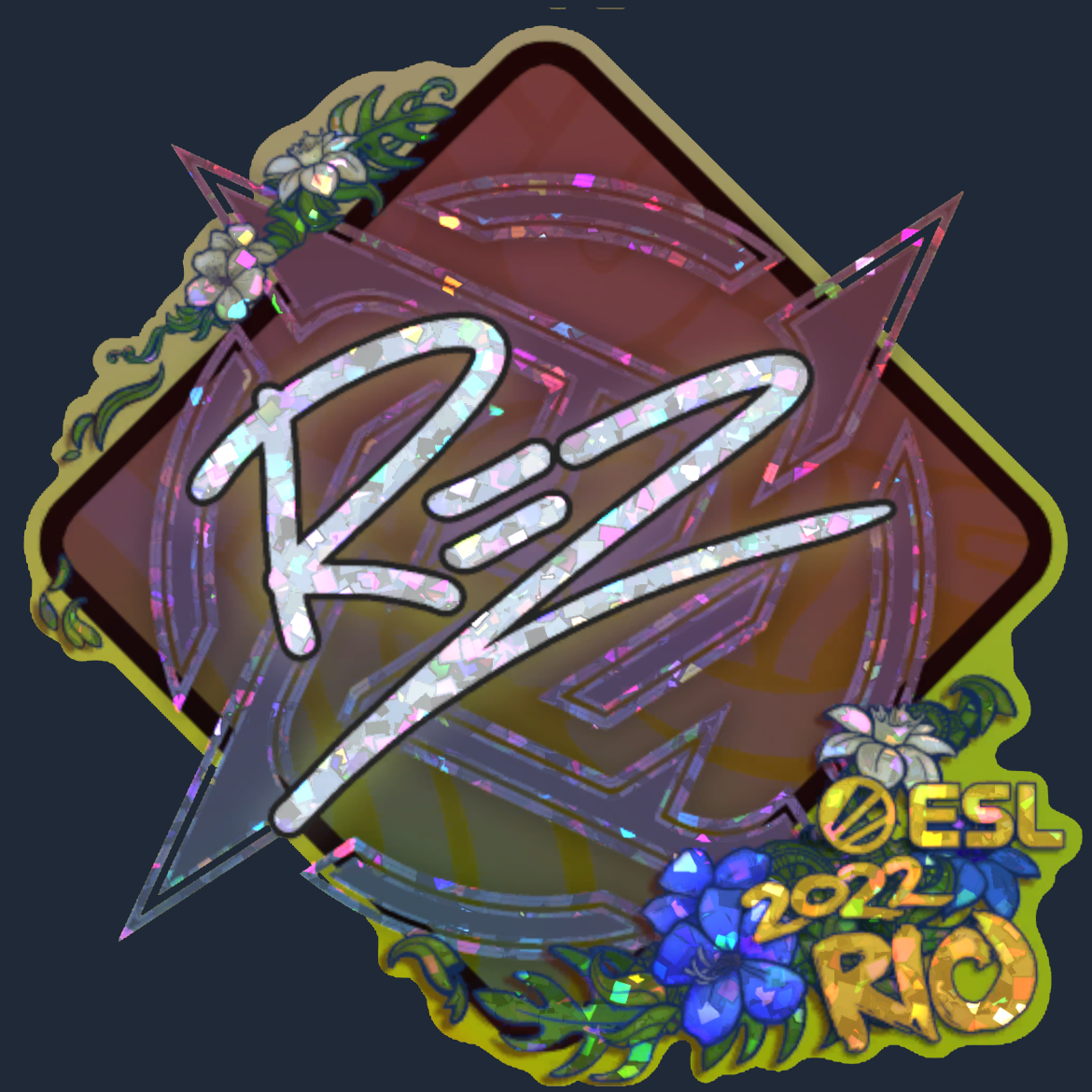 Sticker | REZ (Glitter) | Rio 2022 Screenshot