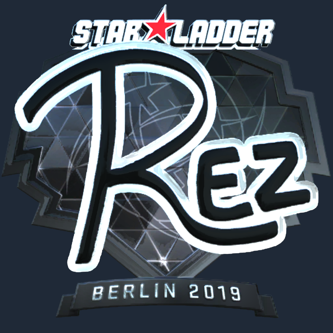 Sticker | REZ (Foil) | Berlin 2019 Screenshot