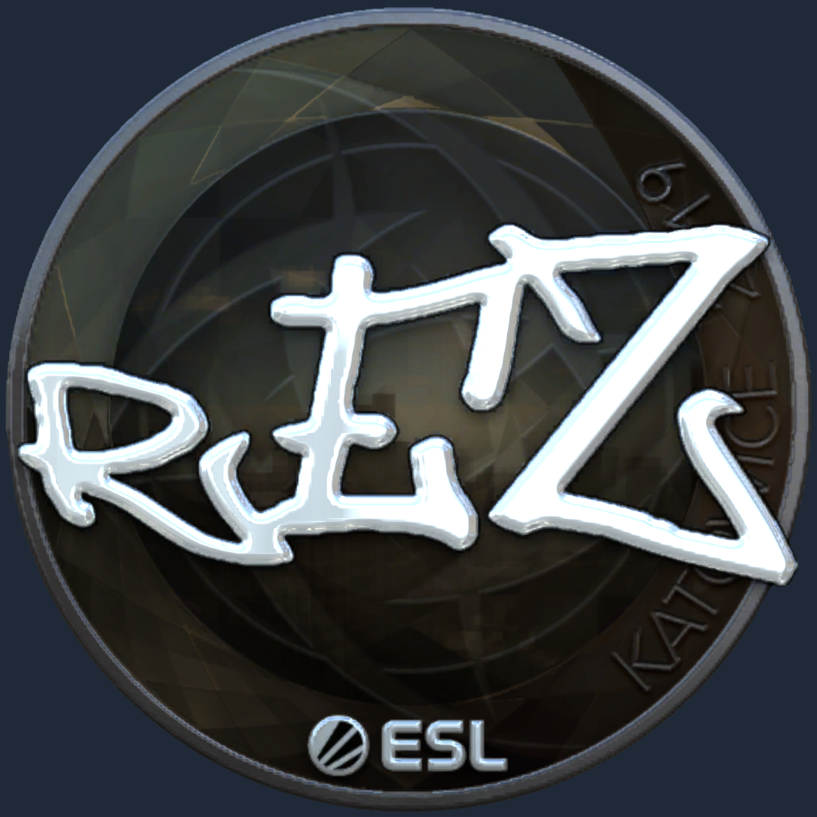 Sticker | REZ (Foil) | Katowice 2019 Screenshot
