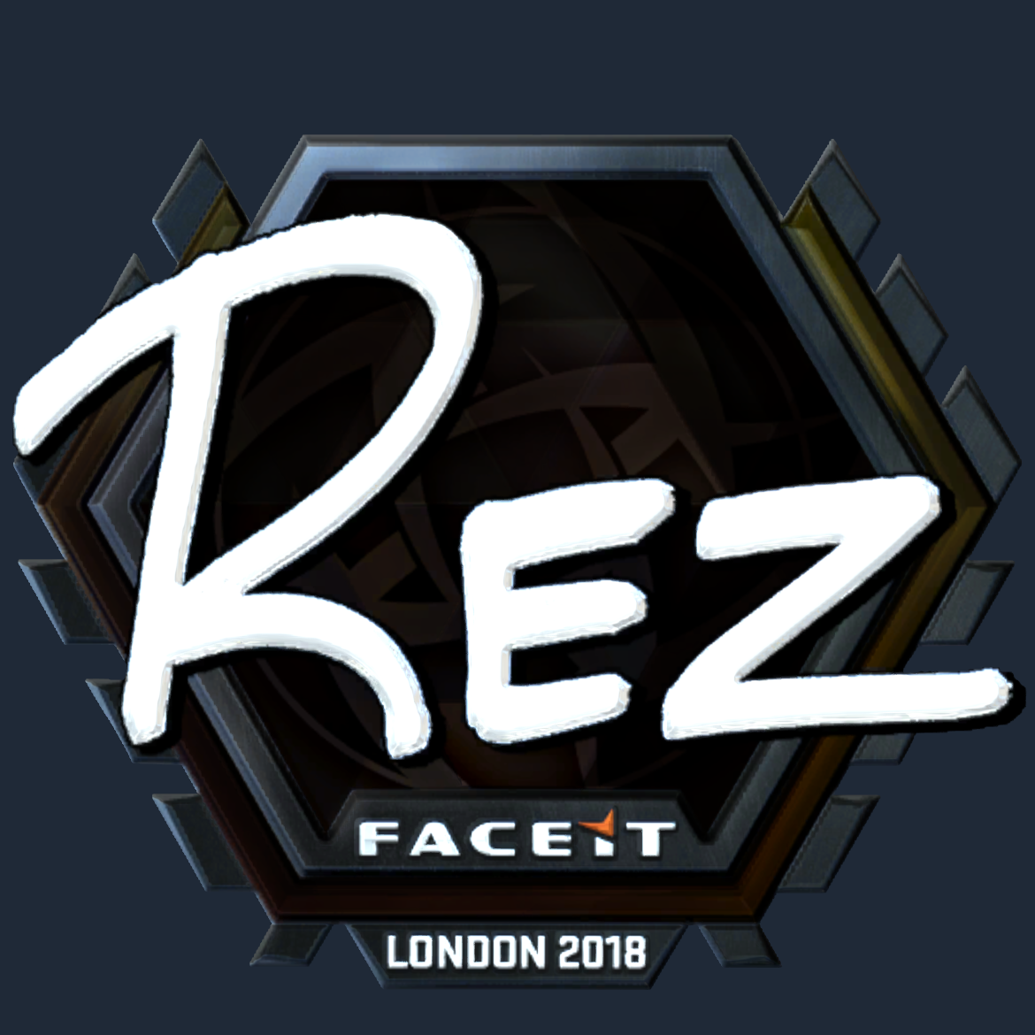 Sticker | REZ (Foil) | London 2018 Screenshot