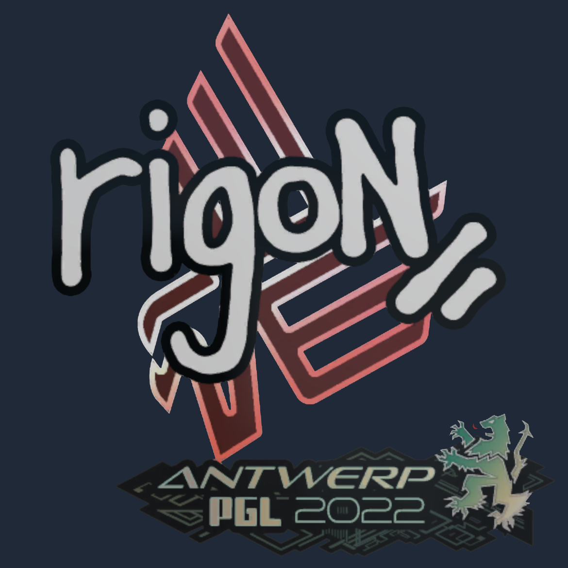 Sticker | rigoN | Antwerp 2022 Screenshot
