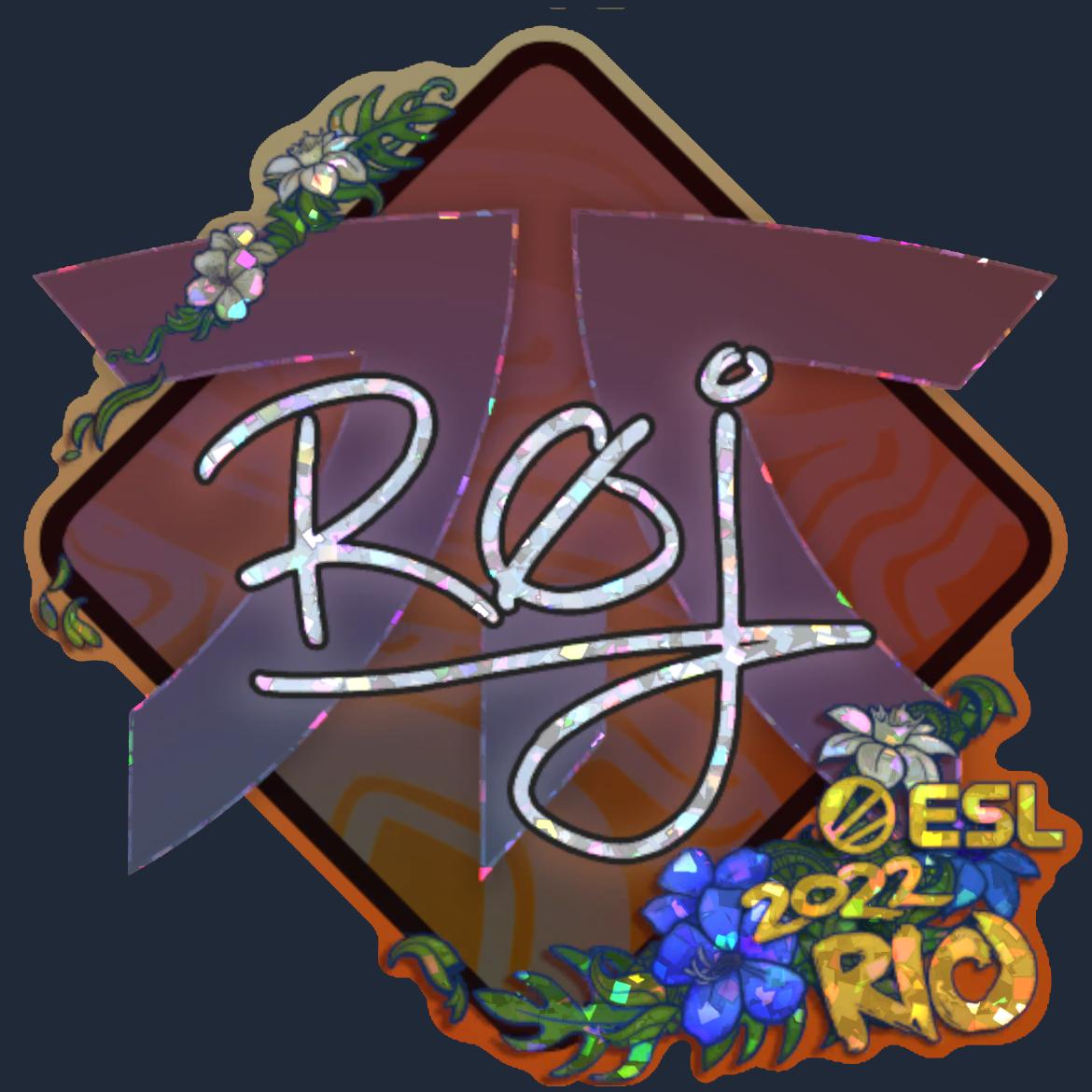 Sticker | roeJ (Glitter) | Rio 2022 Screenshot