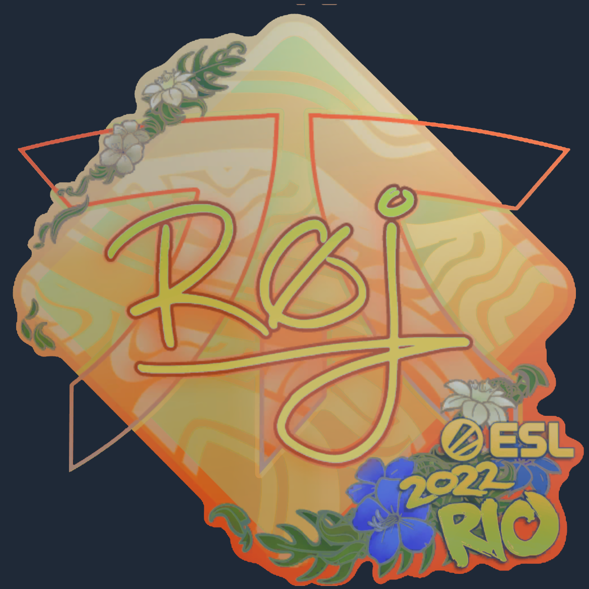 Sticker | roeJ (Holo) | Rio 2022 Screenshot