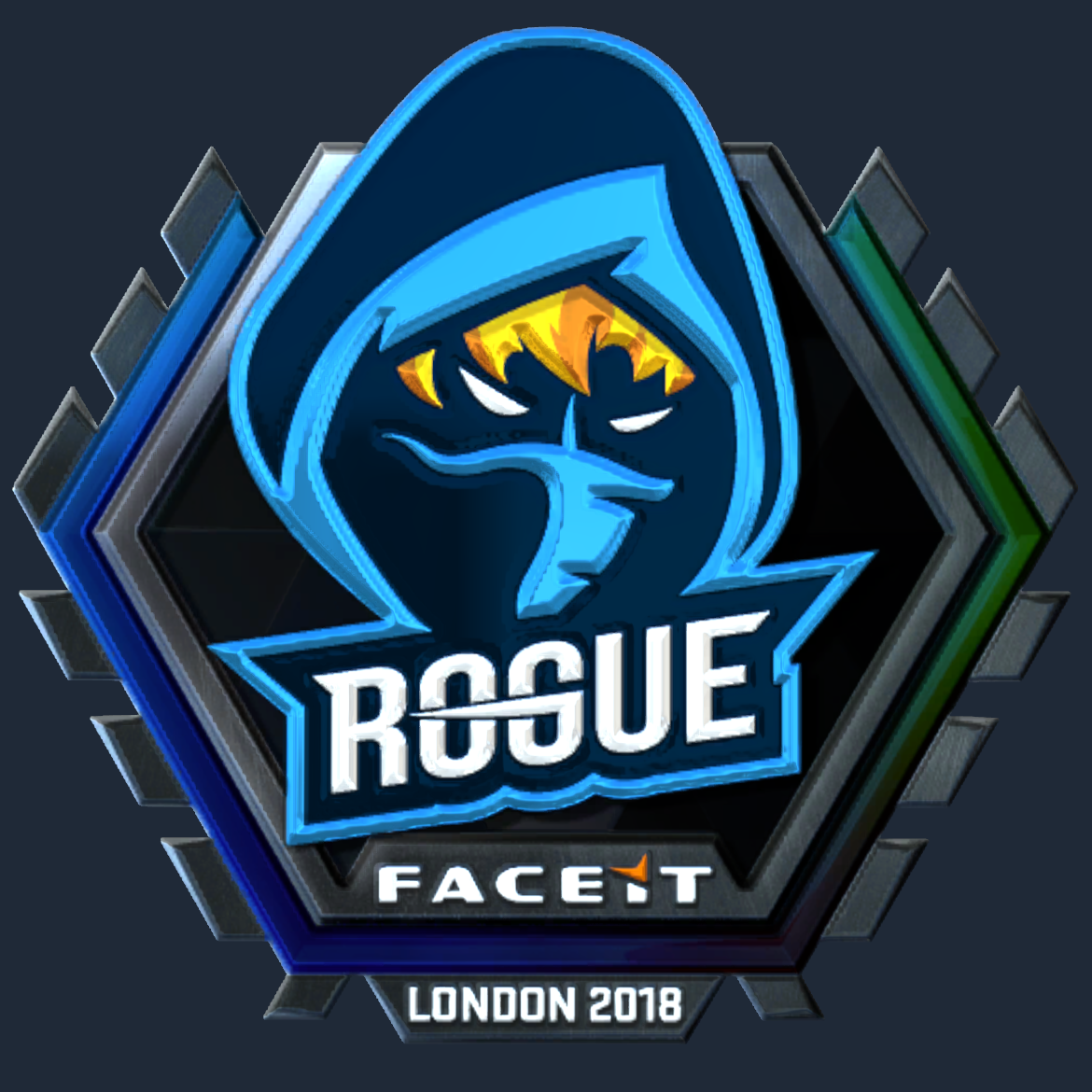 Sticker | Rogue (Foil) | London 2018 Screenshot