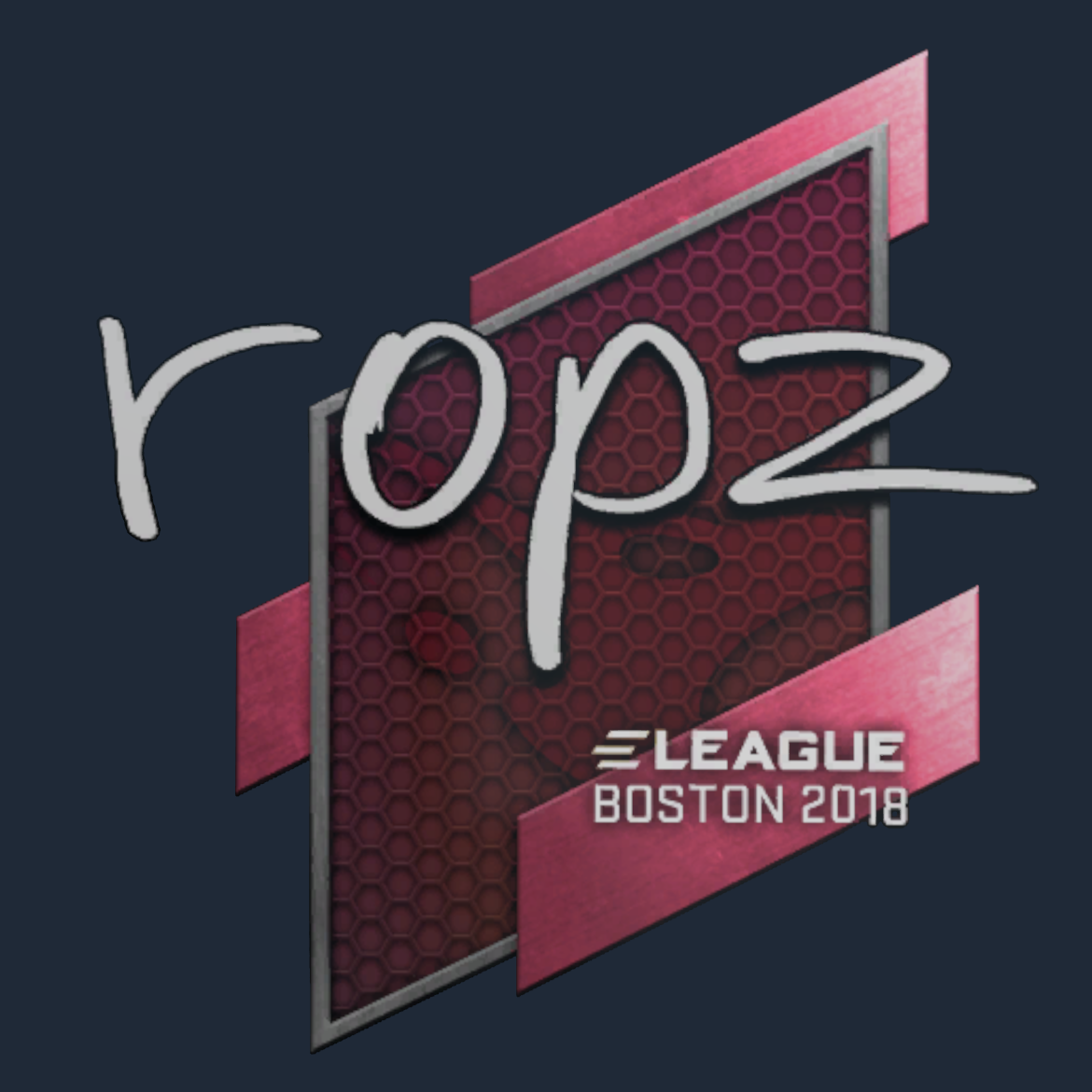 Sticker | ropz | Boston 2018 Screenshot