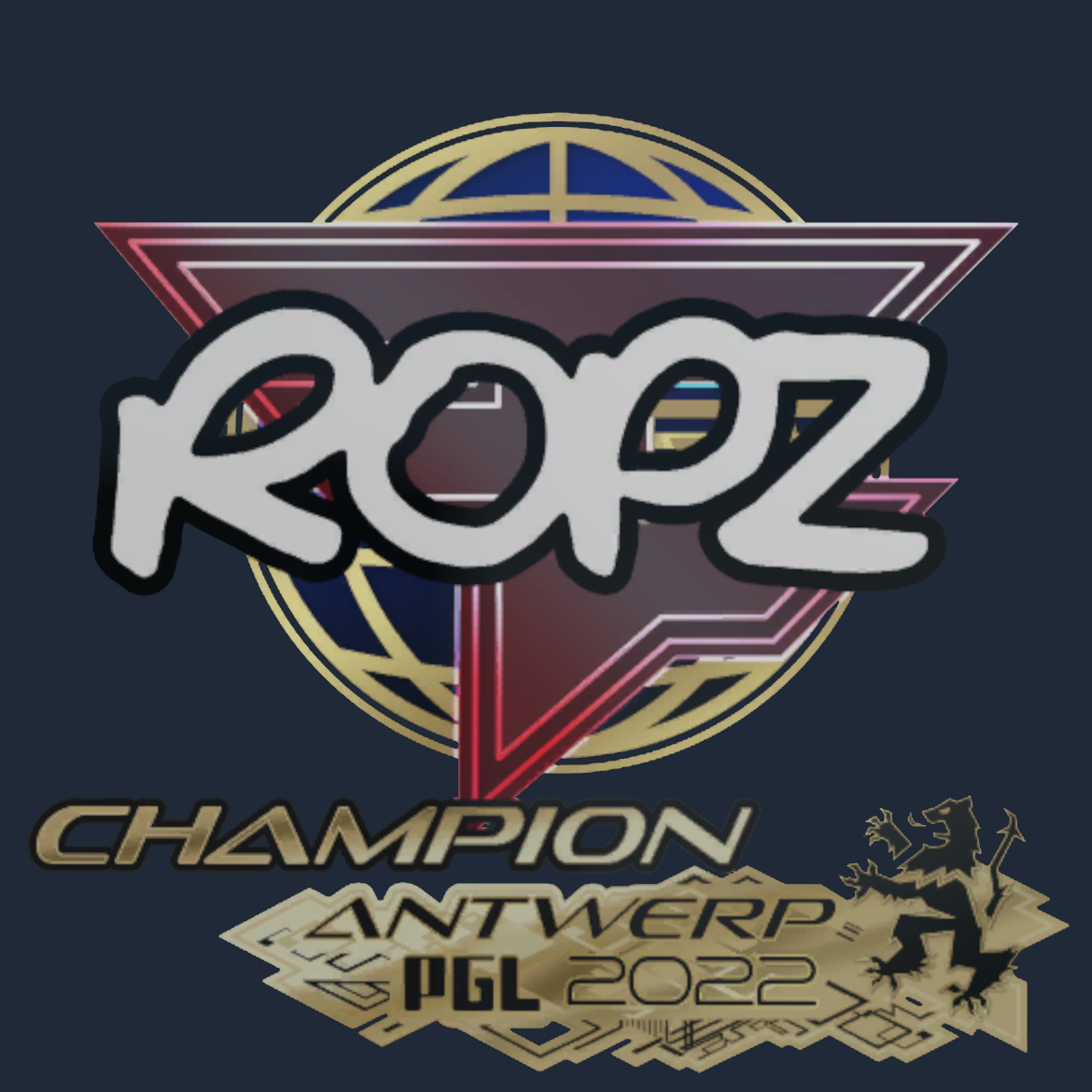 Sticker | ropz (Champion) | Antwerp 2022 Screenshot