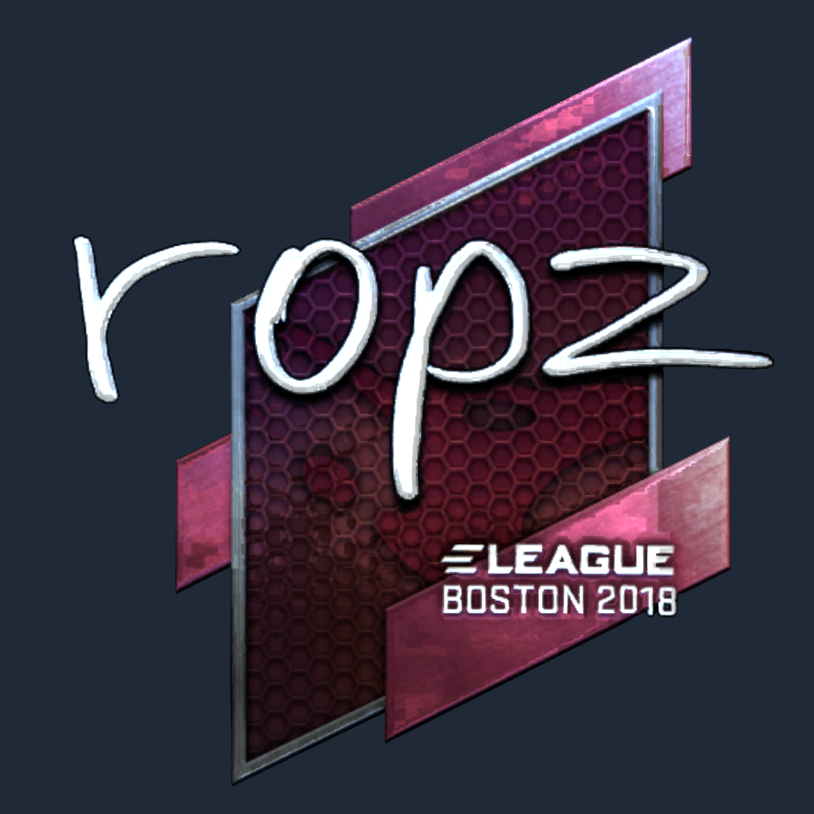 Sticker | ropz (Foil) | Boston 2018 Screenshot