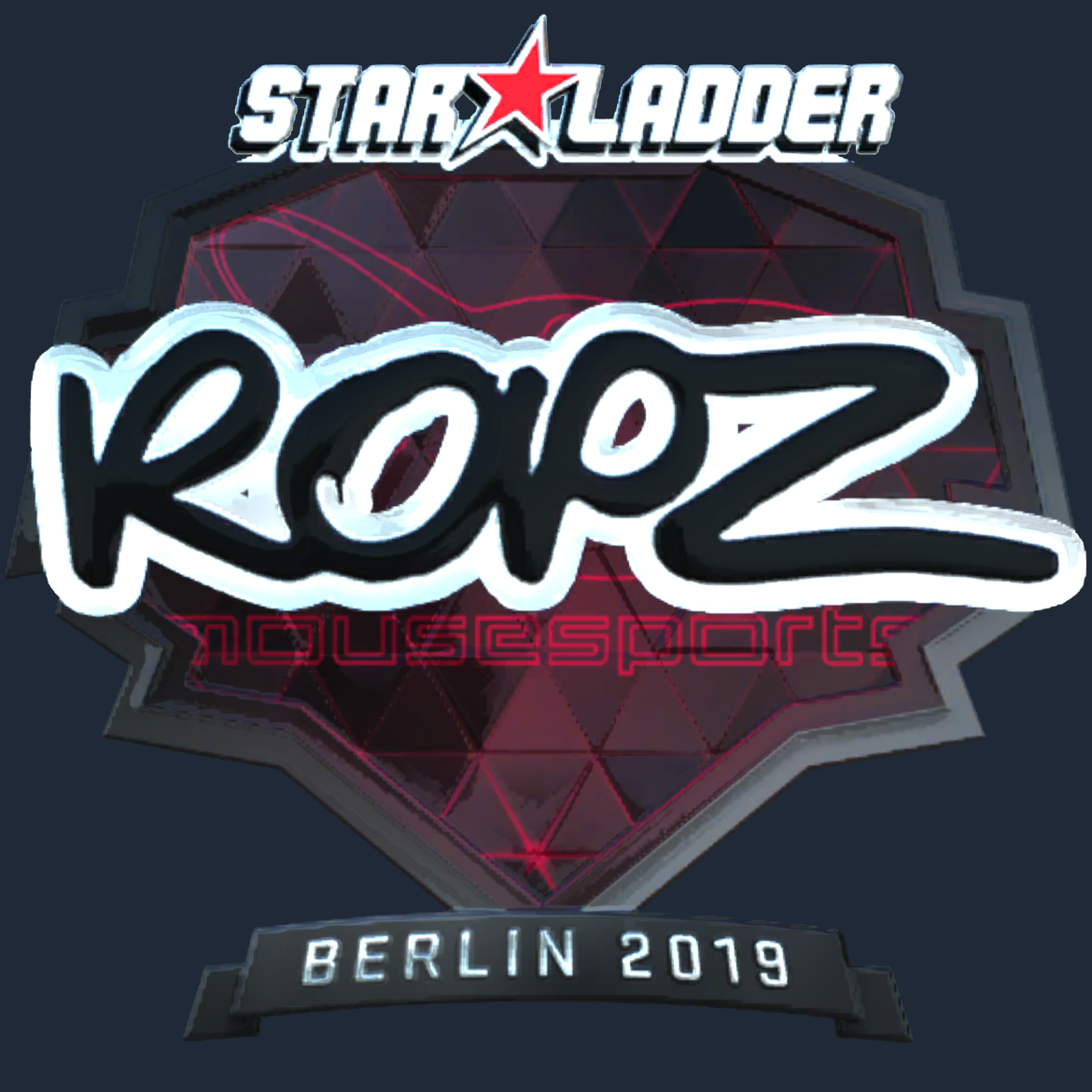 Sticker | ropz (Foil) | Berlin 2019 Screenshot