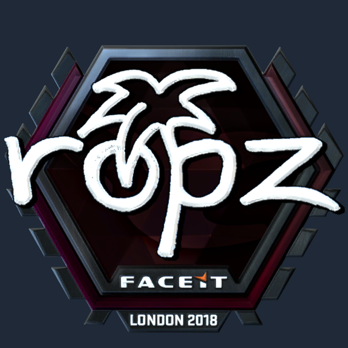 Sticker | ropz (Foil) | London 2018 Screenshot