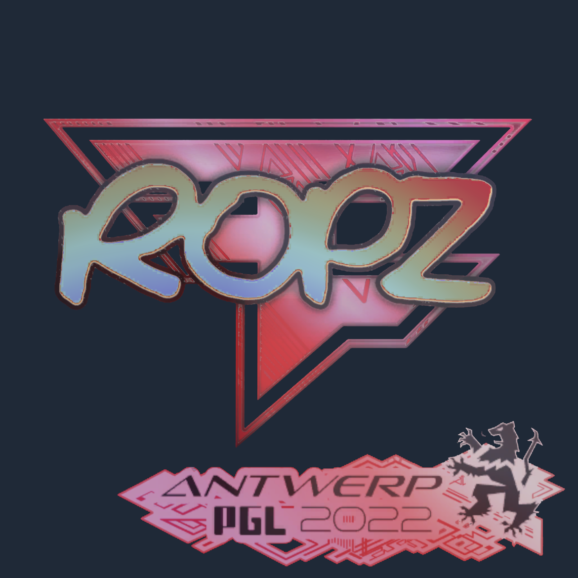Sticker | ropz (Holo) | Antwerp 2022 Screenshot