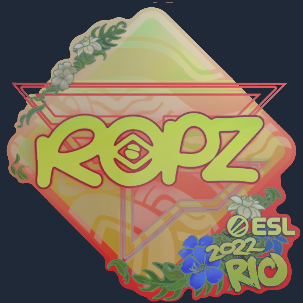 Sticker | ropz (Holo) | Rio 2022 Screenshot