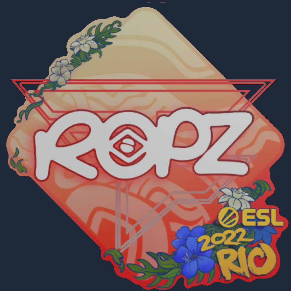 Sticker | ropz | Rio 2022 Screenshot