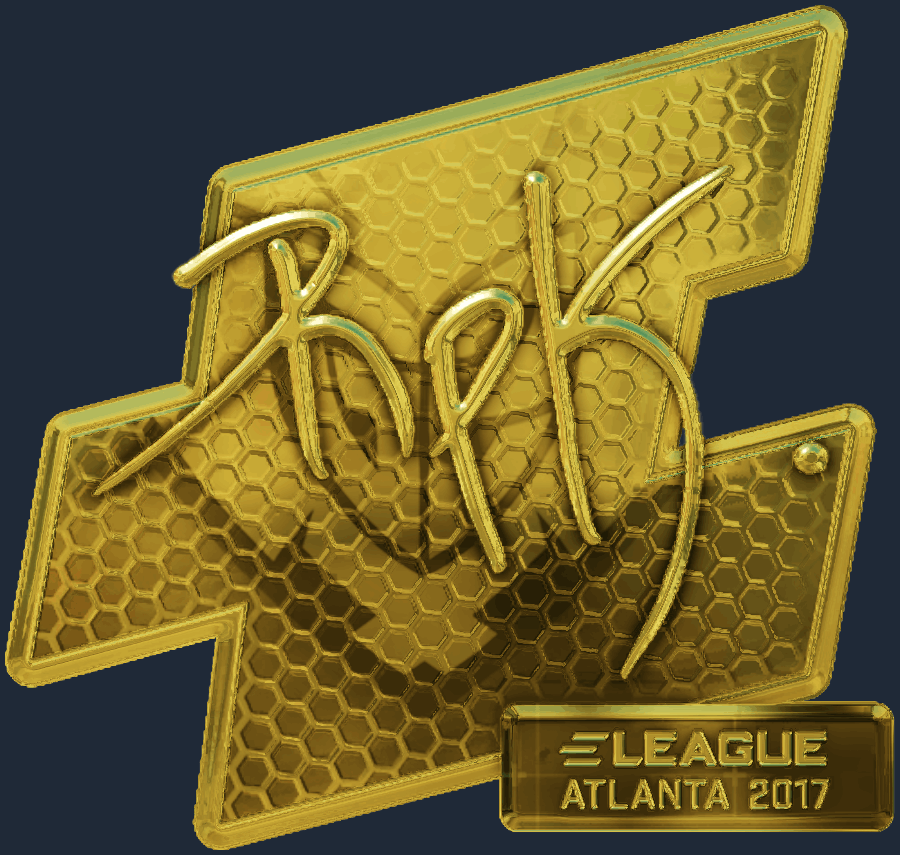 Sticker | RpK (Gold) | Atlanta 2017 Screenshot