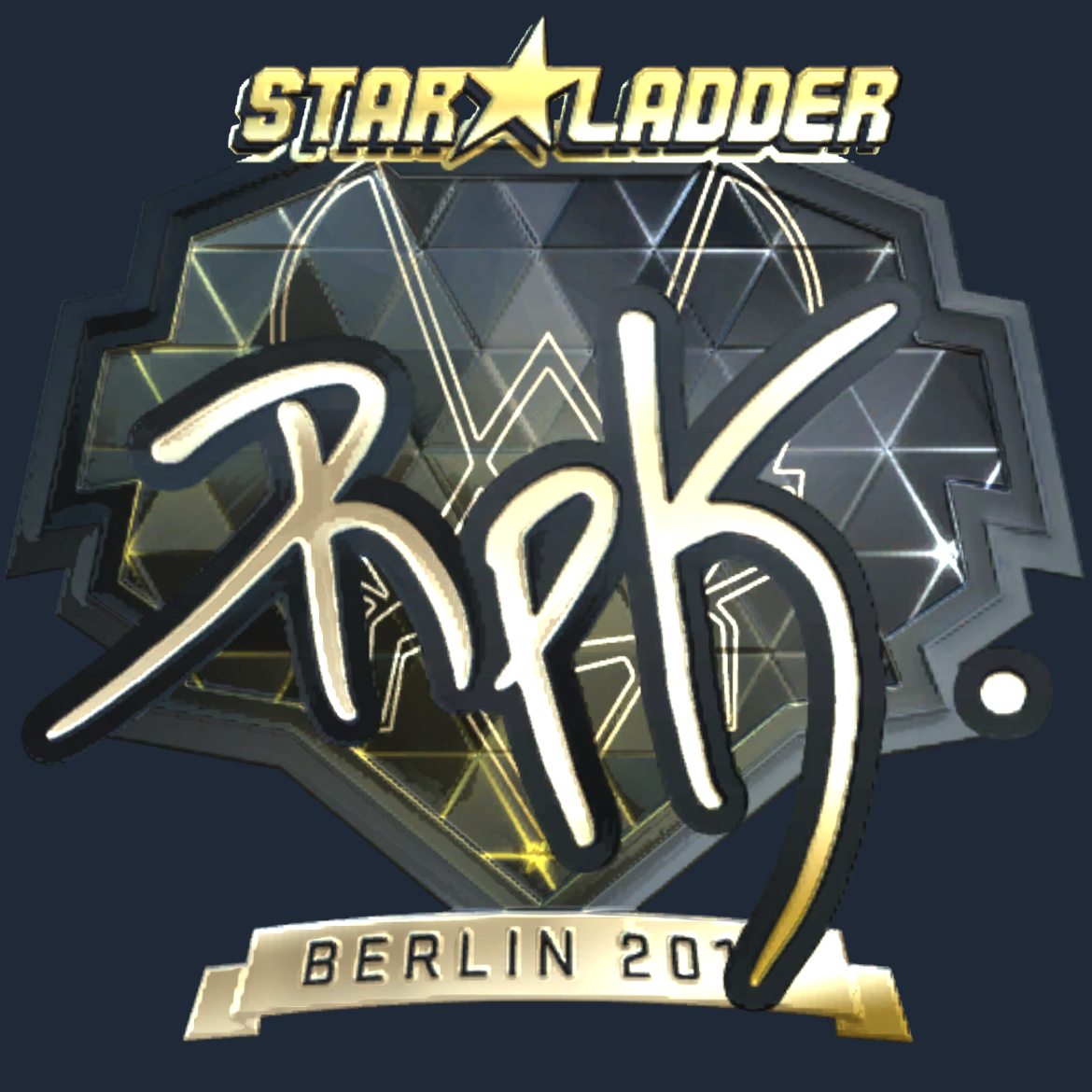 Sticker | RpK (Gold) | Berlin 2019 Screenshot