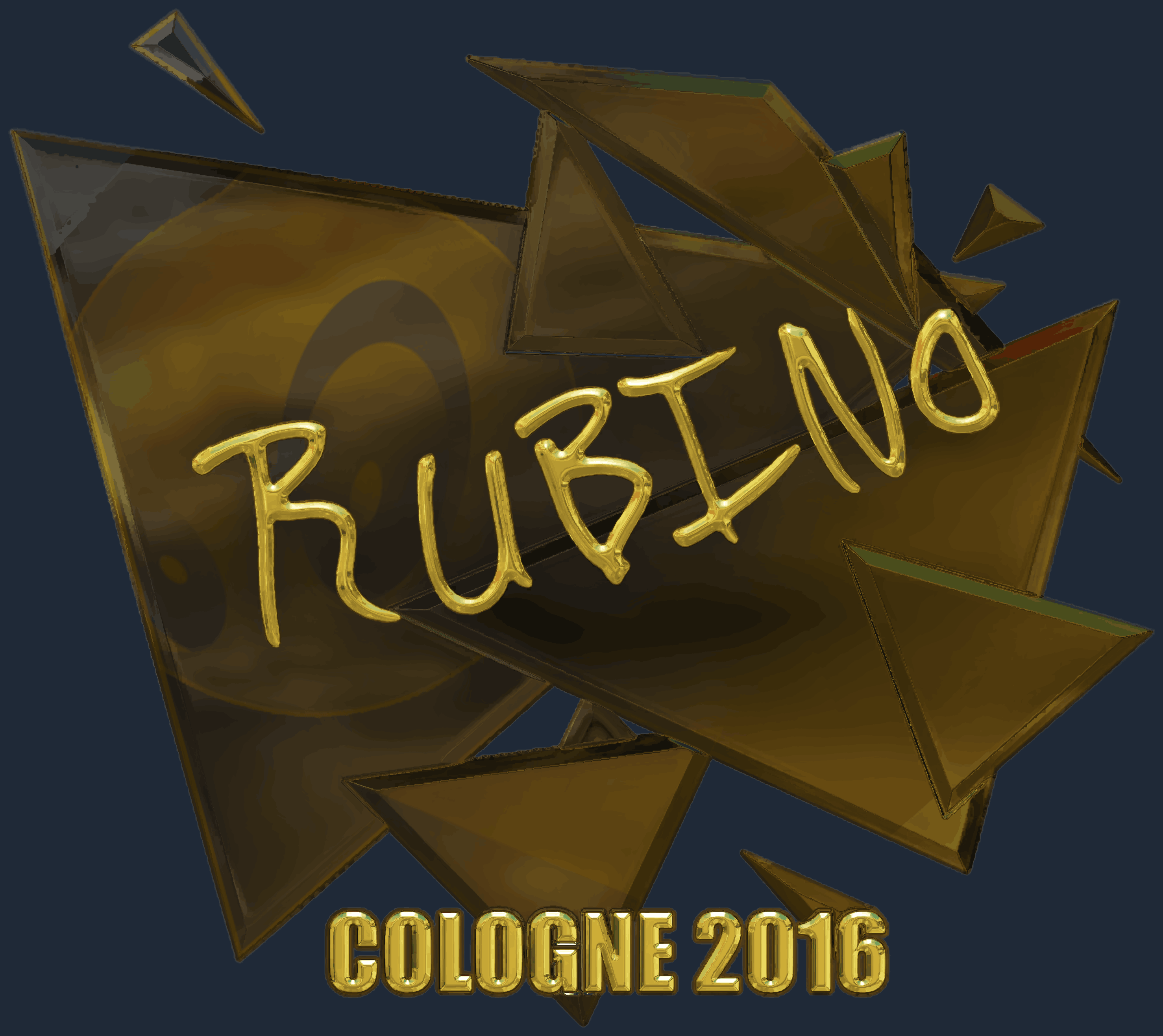 Sticker | RUBINO (Gold) | Cologne 2016 Screenshot