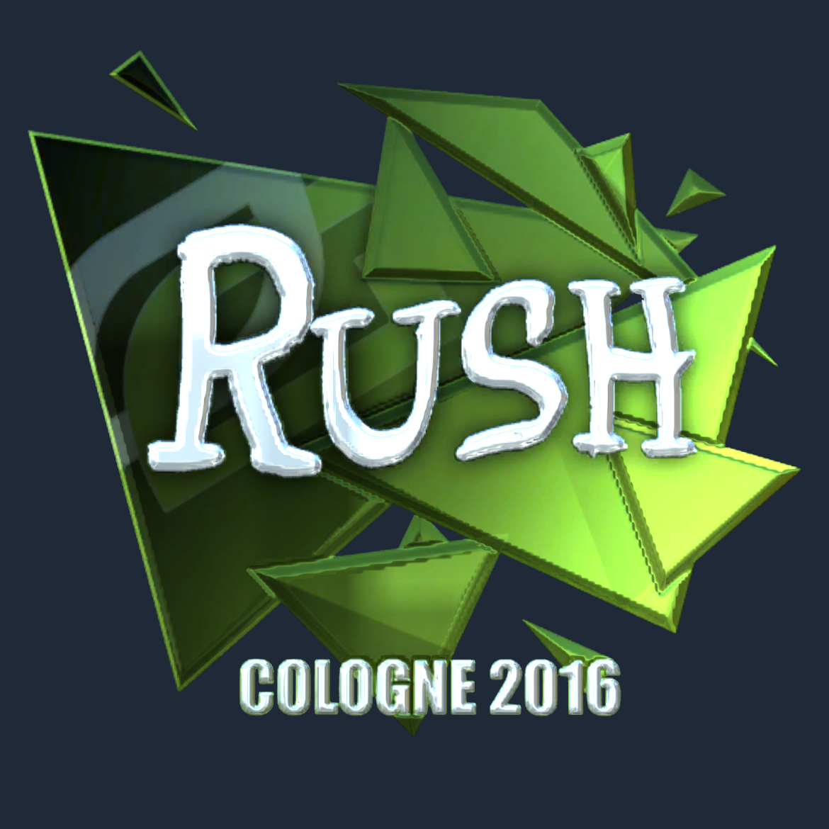 Sticker | RUSH (Foil) | Cologne 2016 Screenshot