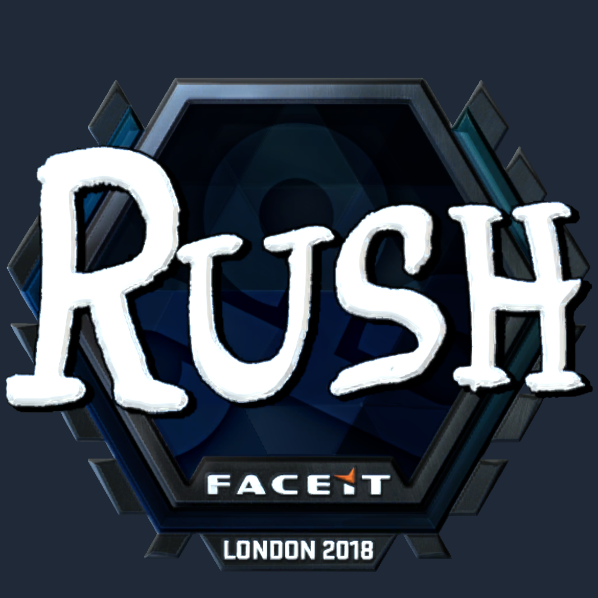 Sticker | RUSH (Foil) | London 2018 Screenshot