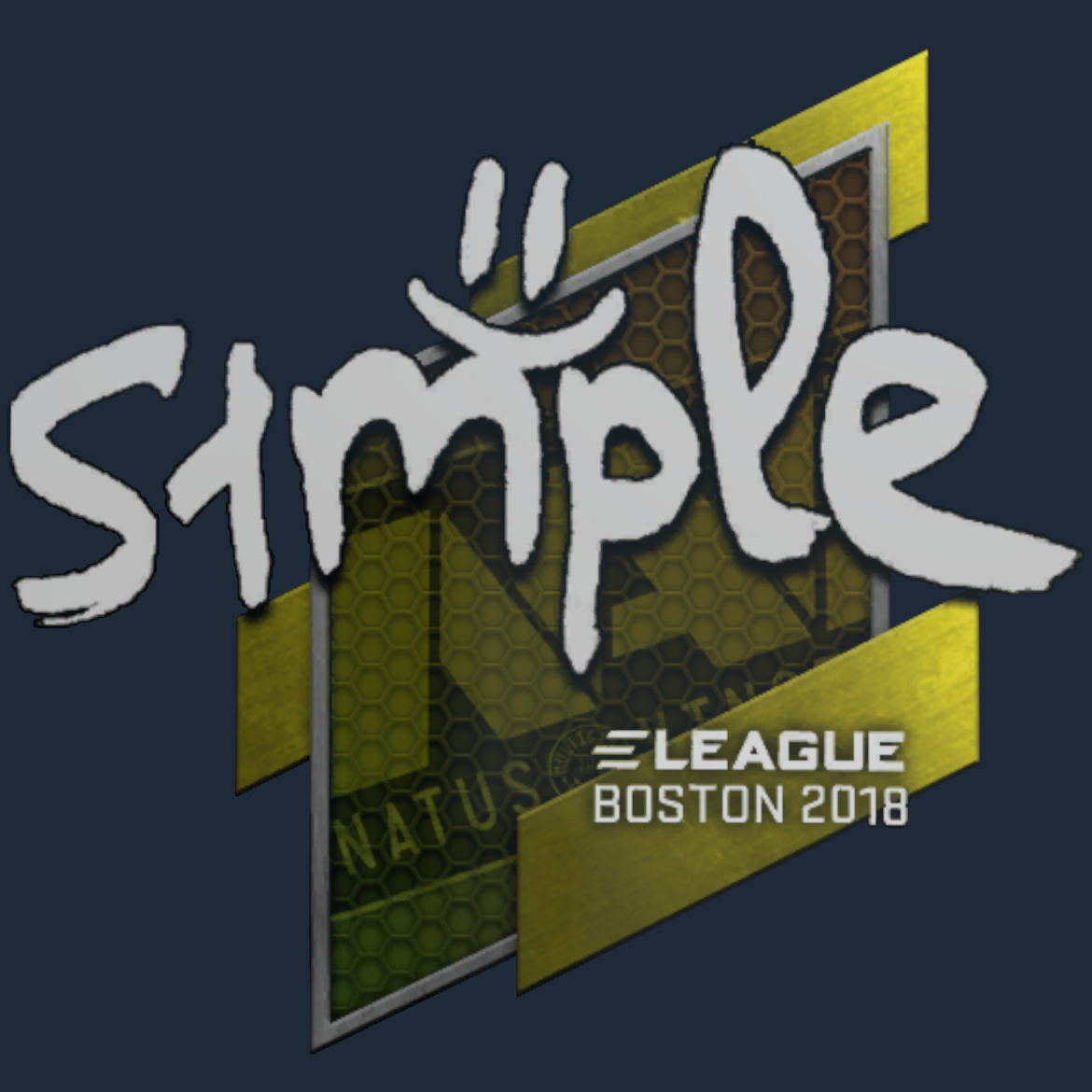 Sticker | s1mple | Boston 2018 Screenshot