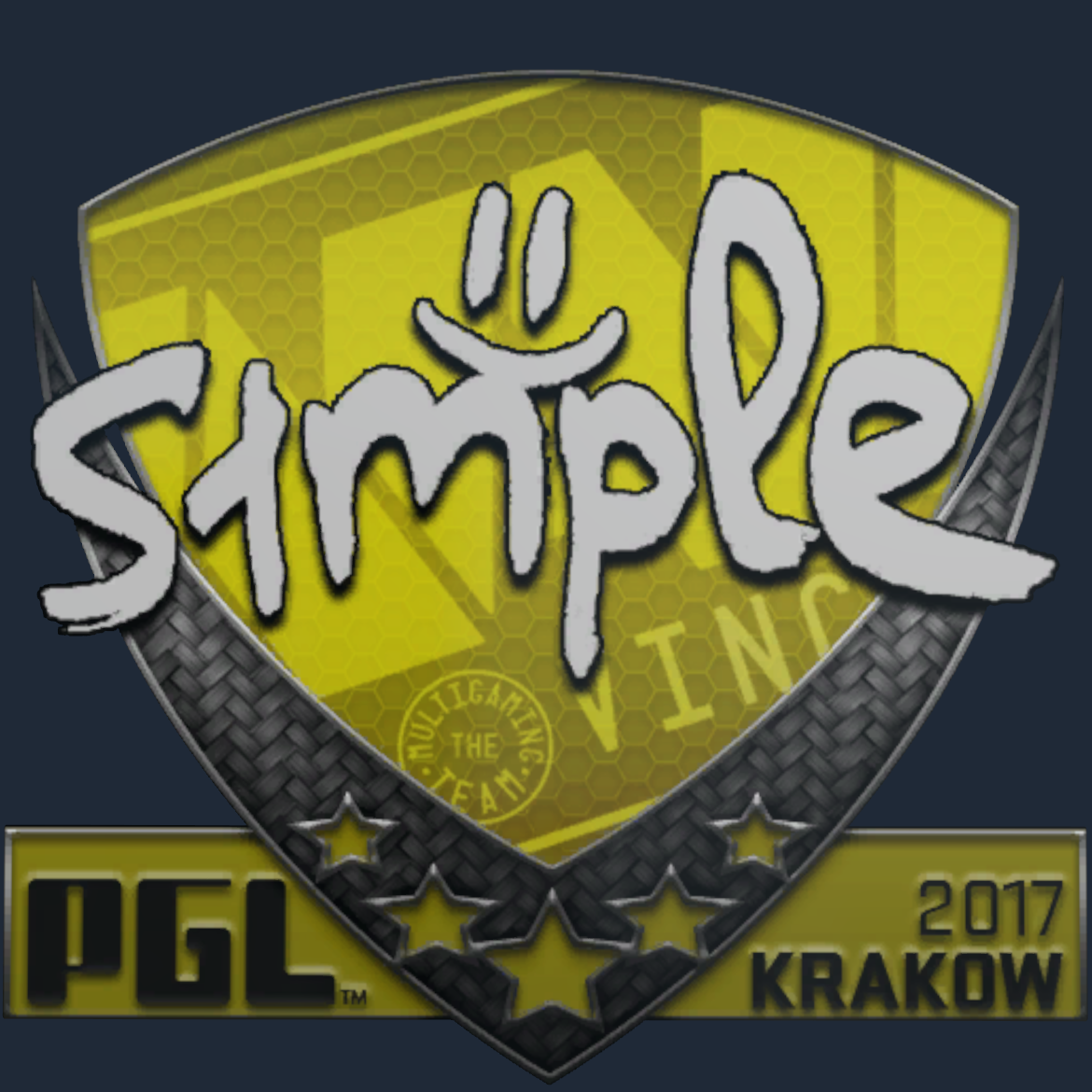 Sticker | s1mple | Krakow 2017 Screenshot