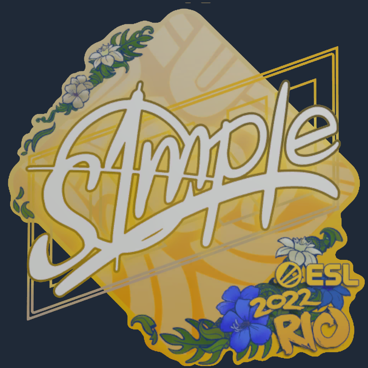 Sticker | s1mple | Rio 2022 Screenshot