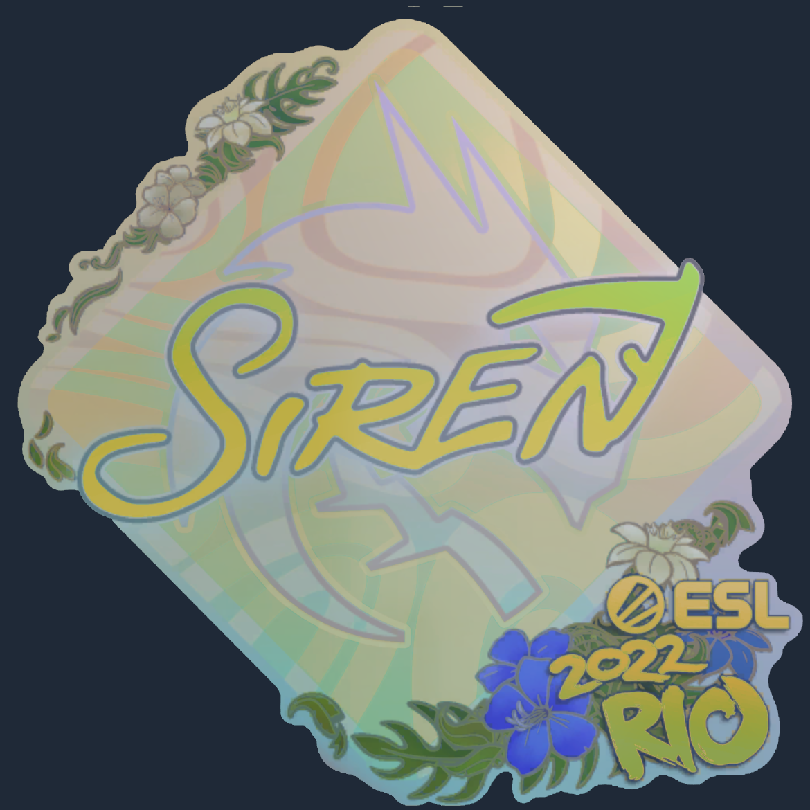 Sticker | S1ren (Holo) | Rio 2022 Screenshot