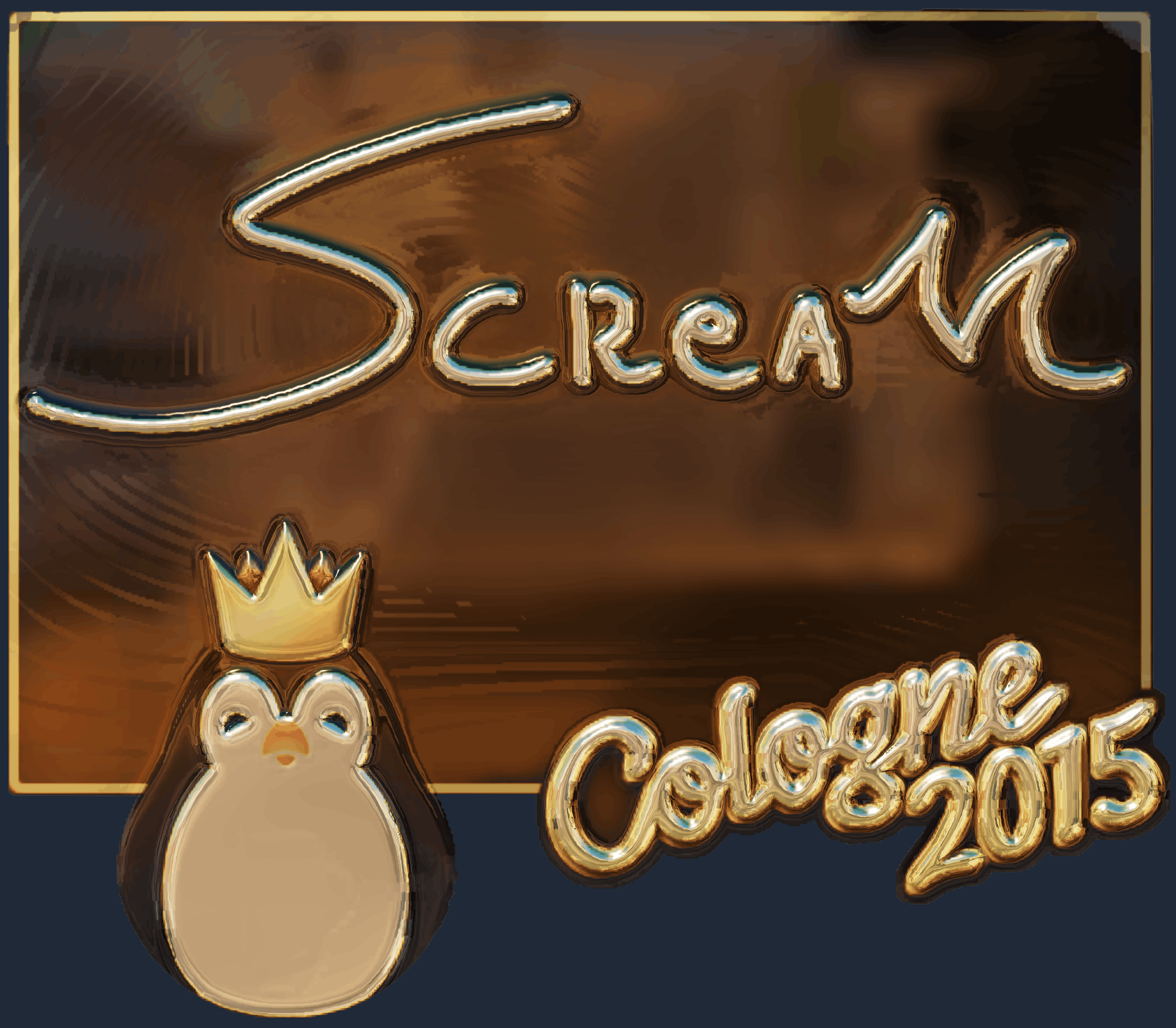 Sticker | ScreaM (Gold) | Cologne 2015 Screenshot