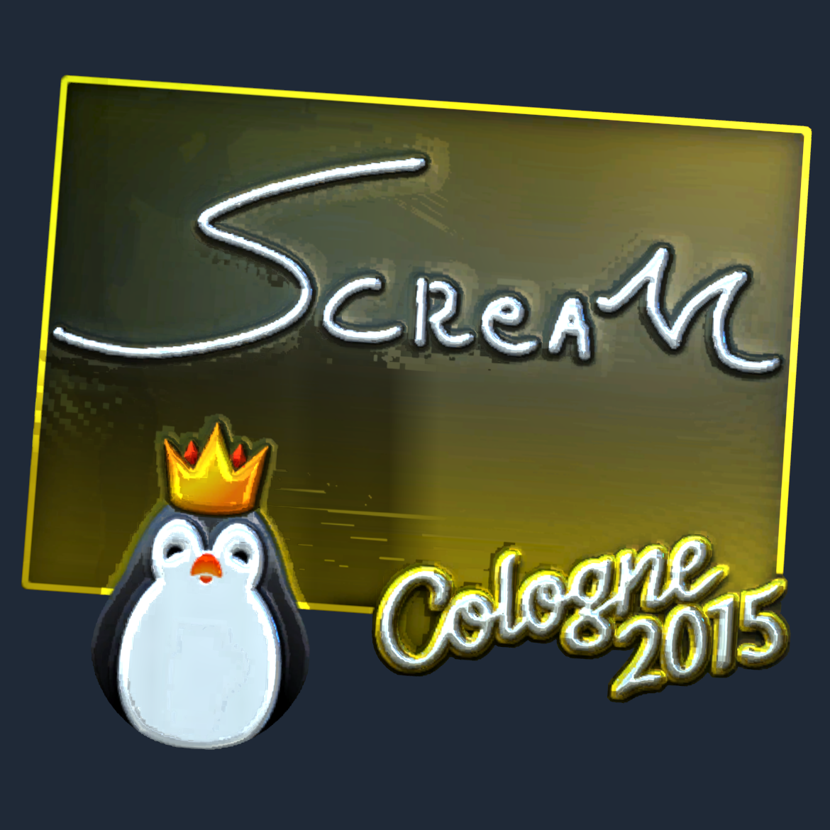Sticker | ScreaM (Foil) | Cologne 2015 Screenshot