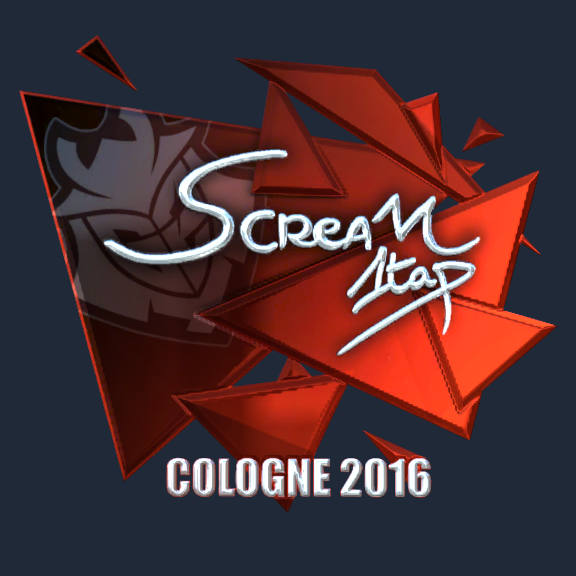 Sticker | ScreaM (Foil) | Cologne 2016 Screenshot