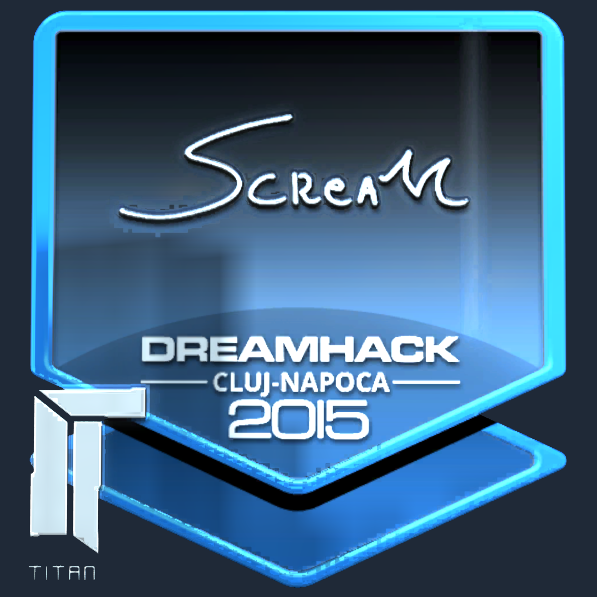 Sticker | ScreaM (Foil) | Cluj-Napoca 2015 Screenshot