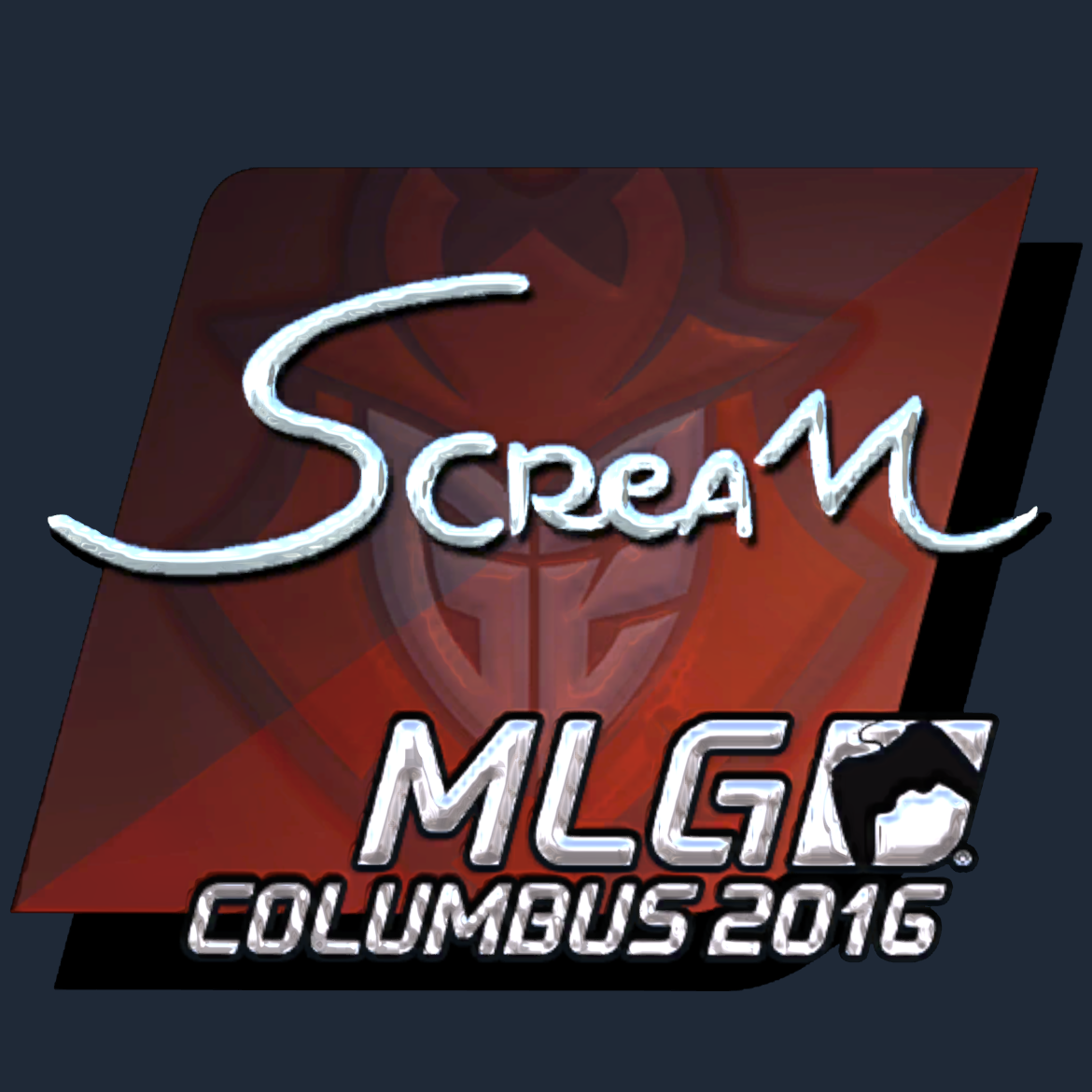 Sticker | ScreaM (Foil) | MLG Columbus 2016 Screenshot