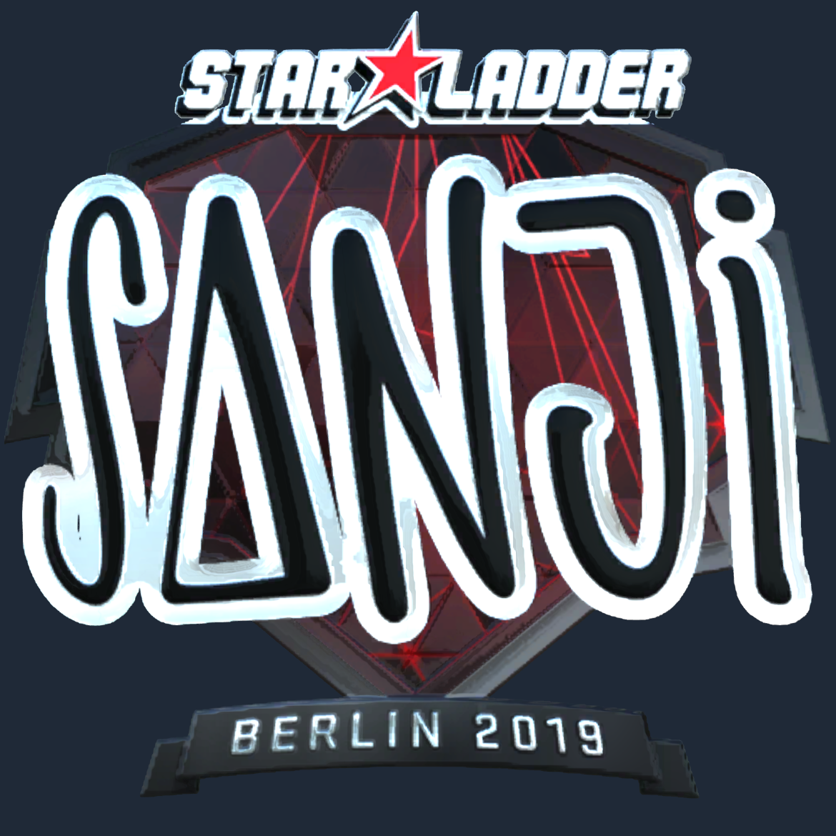 Sticker | SANJI (Foil) | Berlin 2019 Screenshot