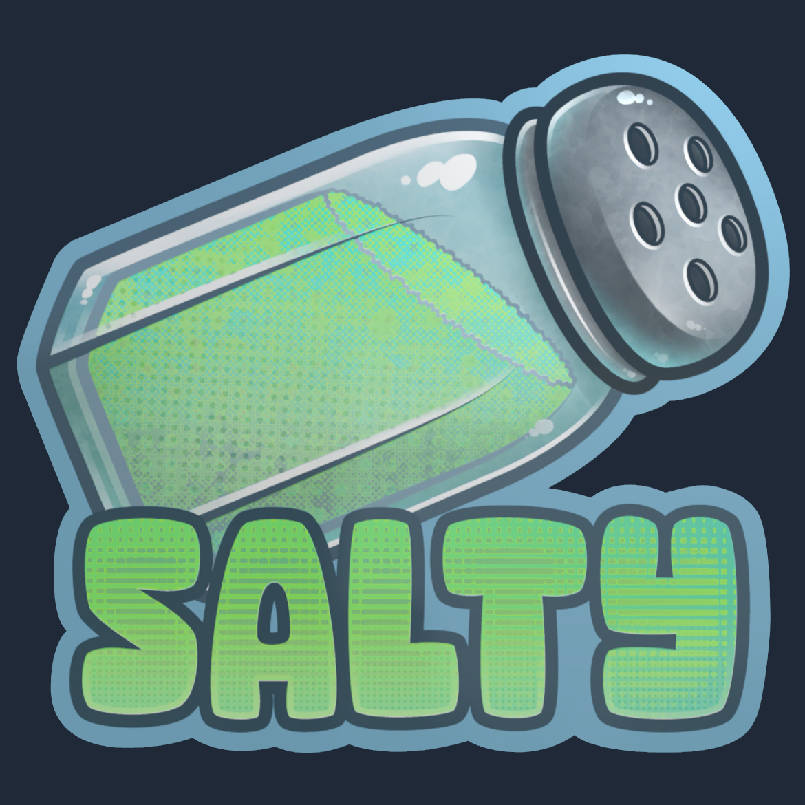 Sticker | Salty (Holo) Screenshot