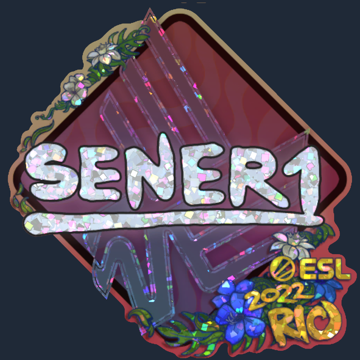 Sticker | SENER1 (Glitter) | Rio 2022 Screenshot