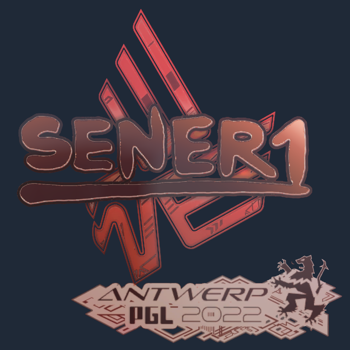 Sticker | SENER1 (Holo) | Antwerp 2022 Screenshot