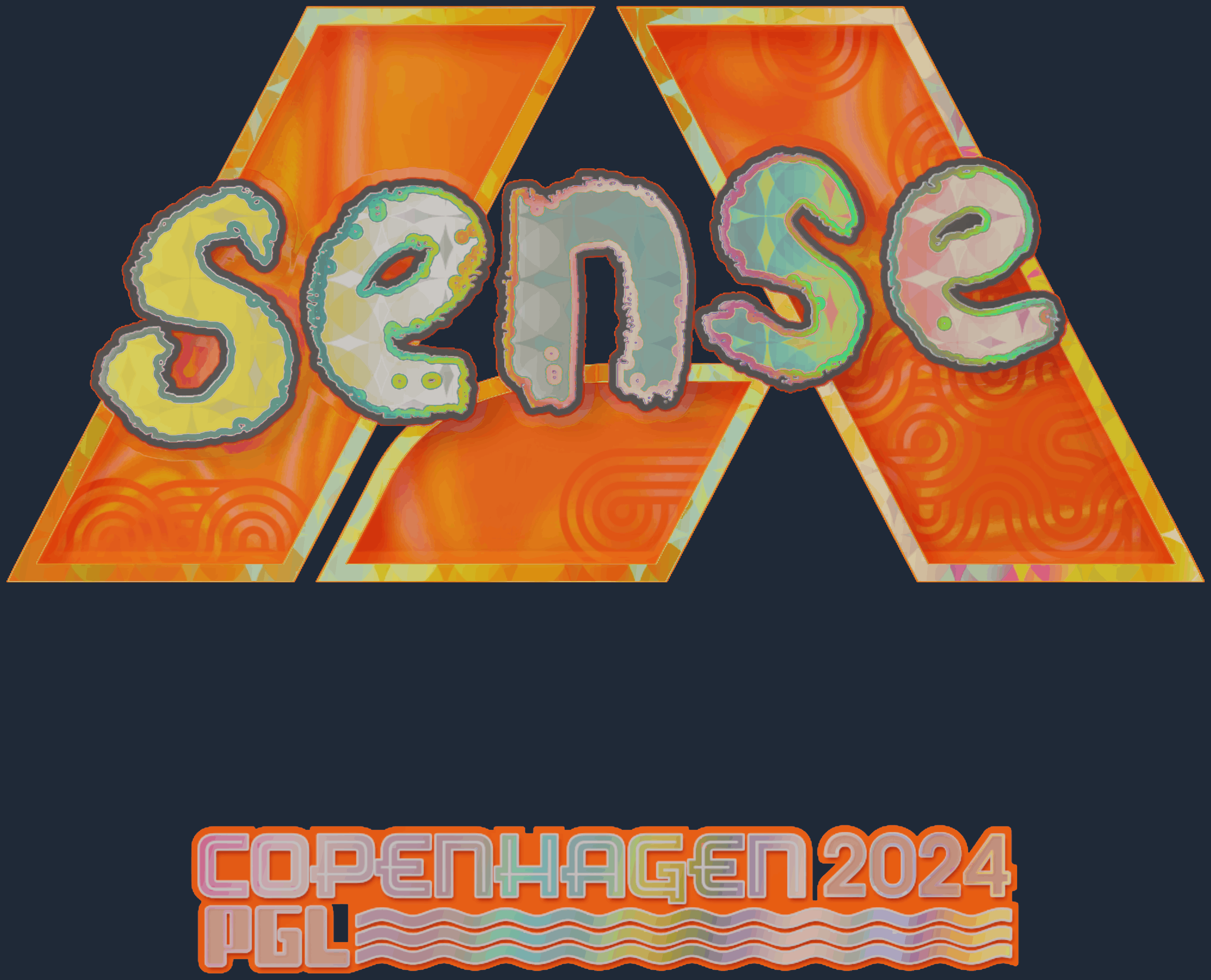 Sticker | sense (Holo) | Copenhagen 2024 Screenshot