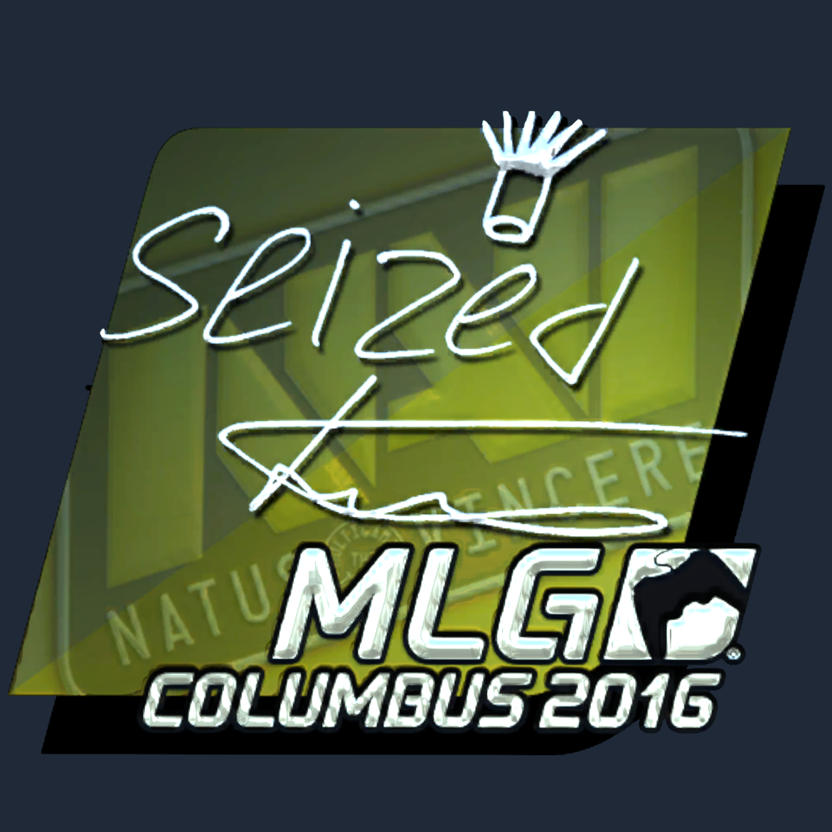Sticker | seized (Foil) | MLG Columbus 2016 Screenshot