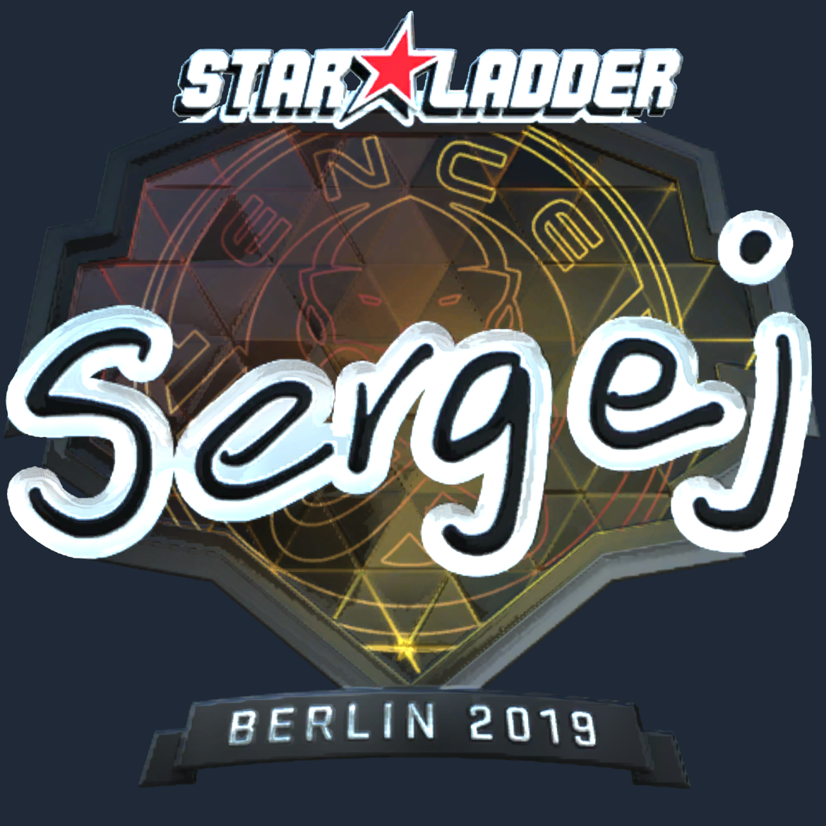 Sticker | sergej (Foil) | Berlin 2019 Screenshot
