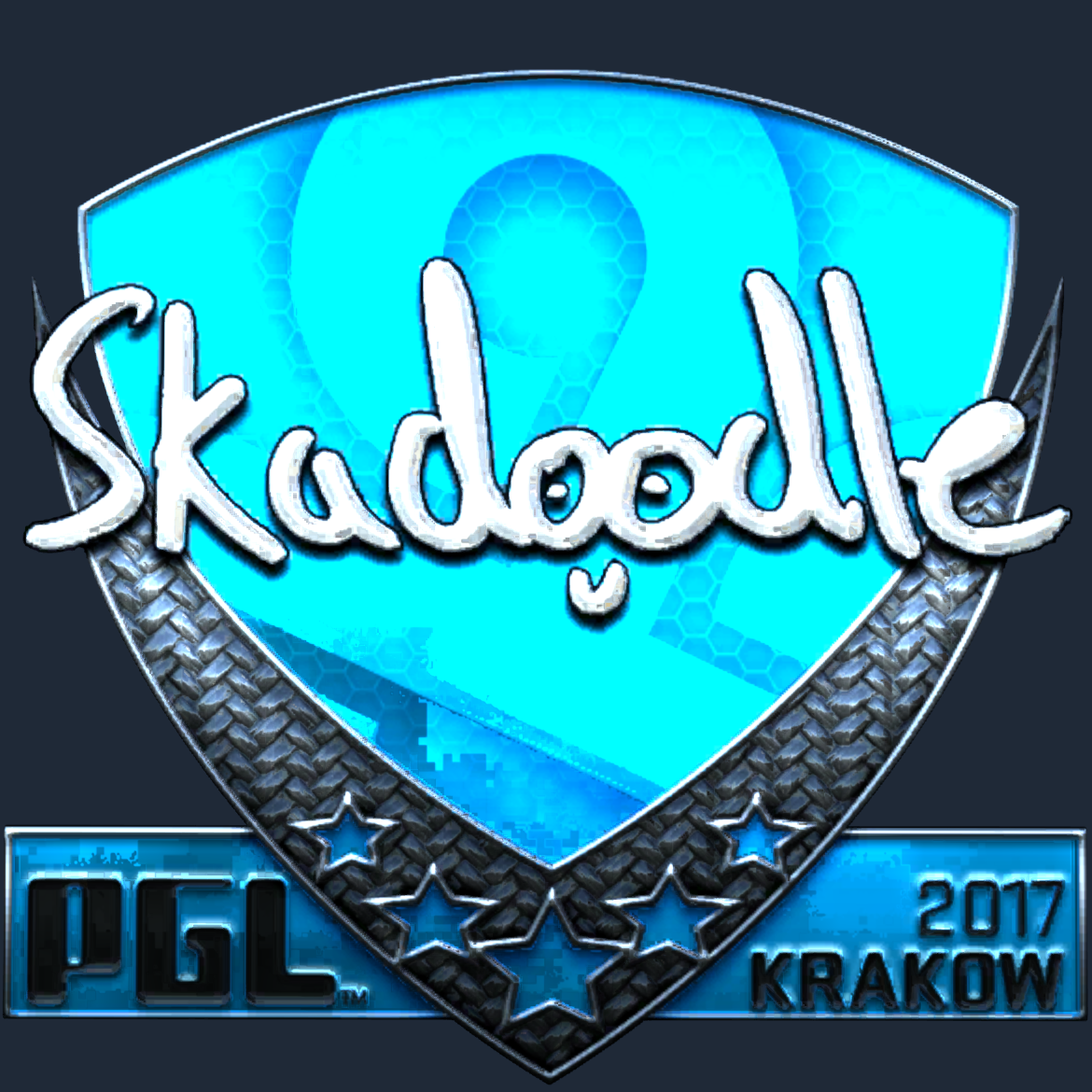 Sticker | Skadoodle (Foil) | Krakow 2017 Screenshot