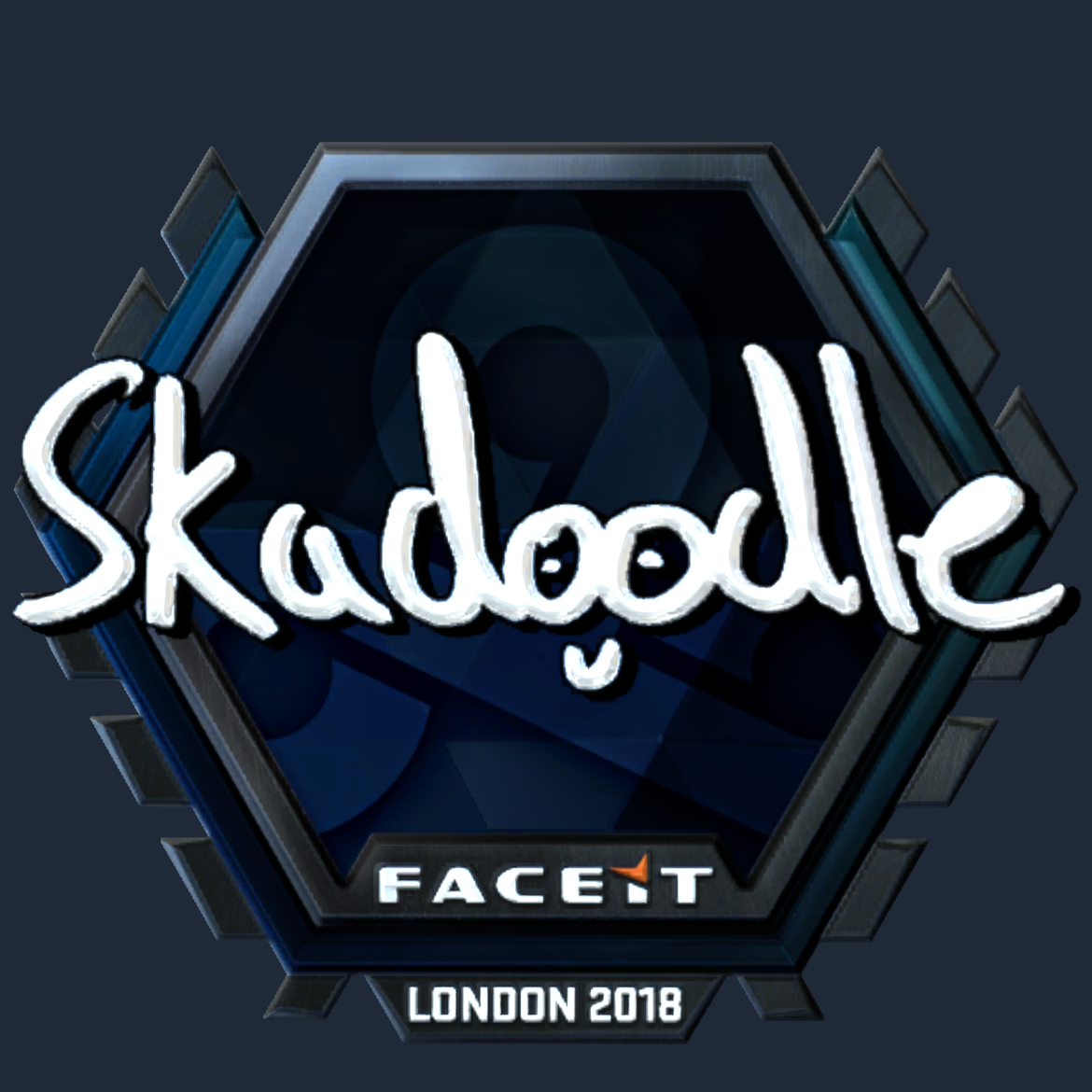 Sticker | Skadoodle (Foil) | London 2018 Screenshot